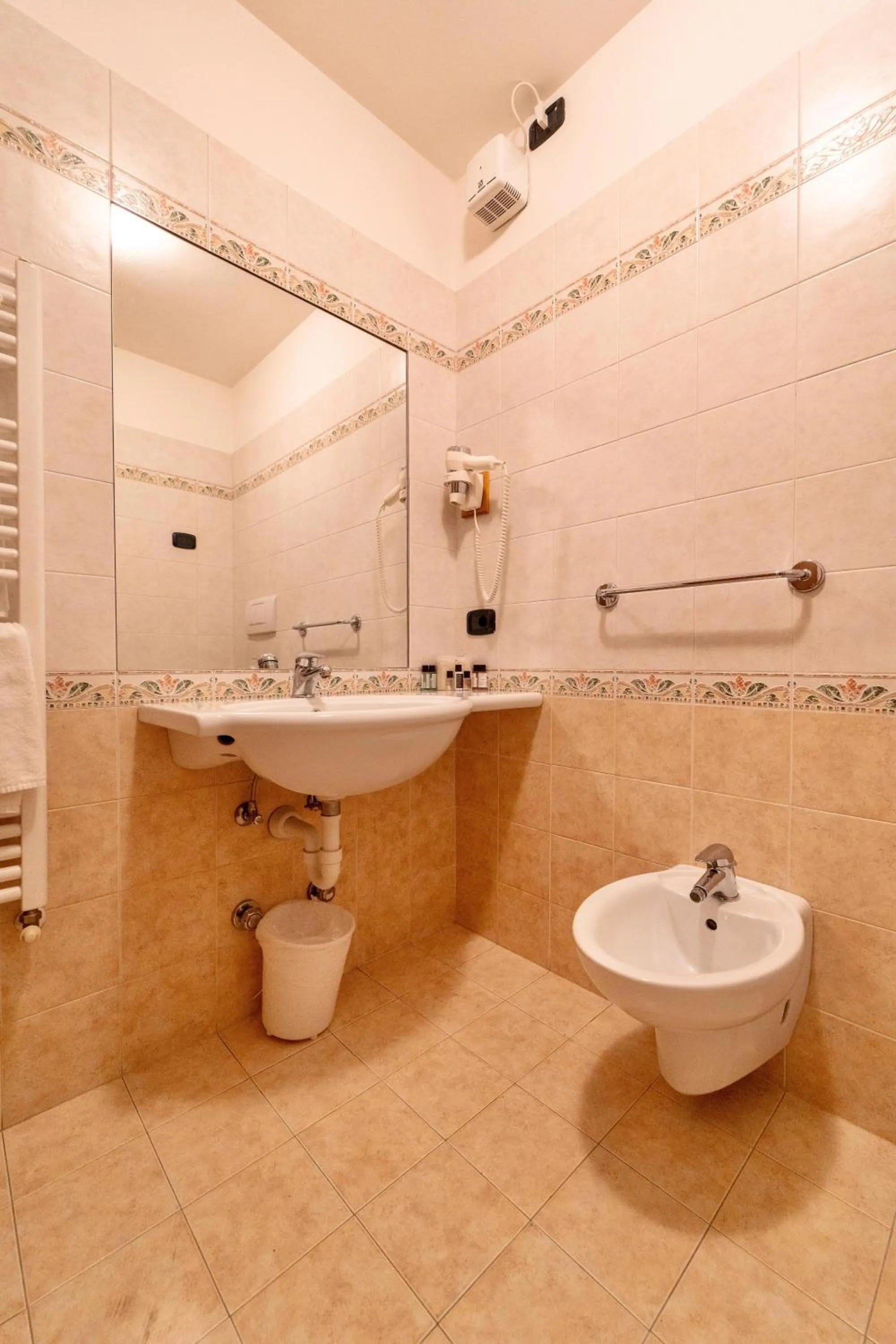 Shower in Hotel Primula