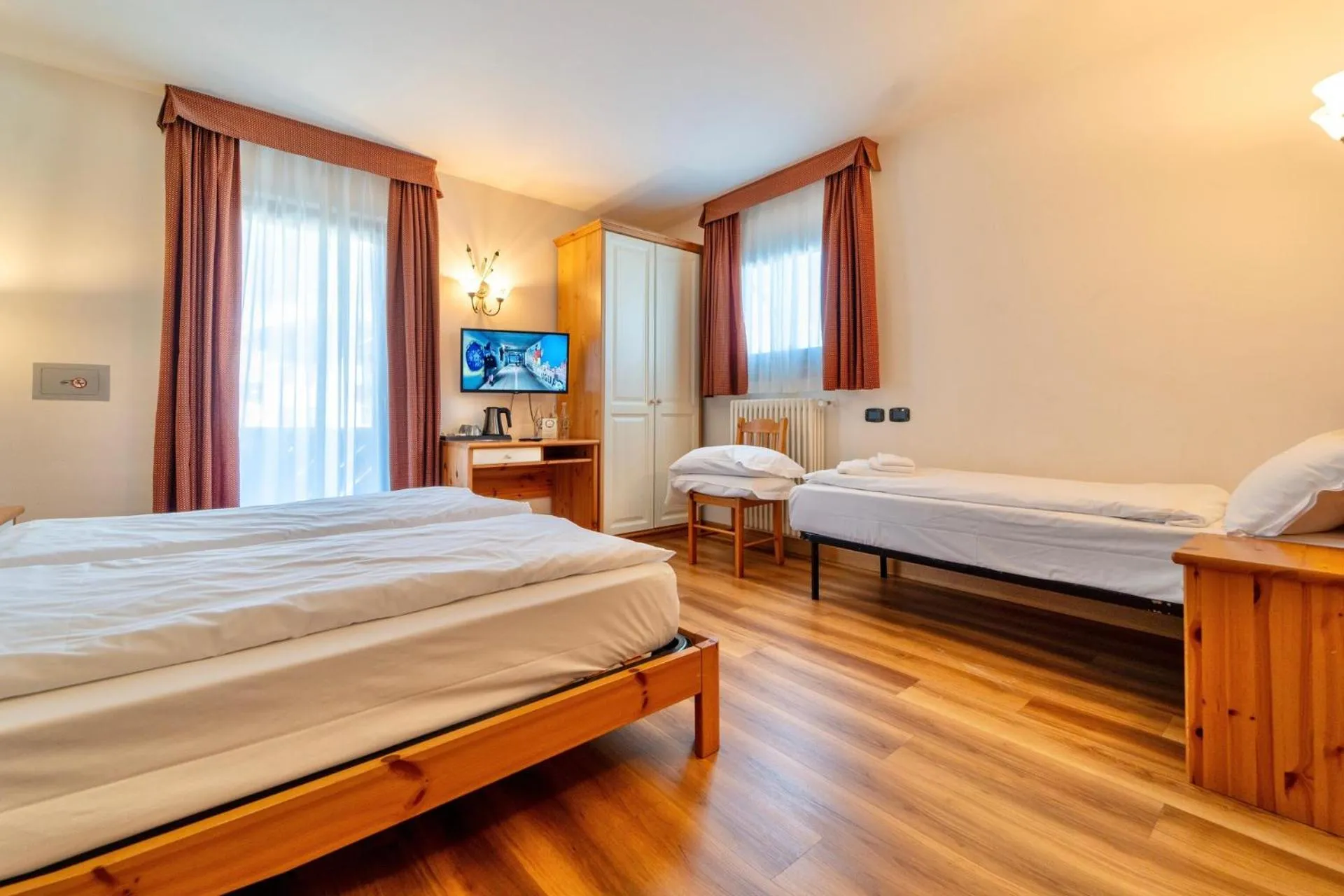 Bed in Hotel Primula