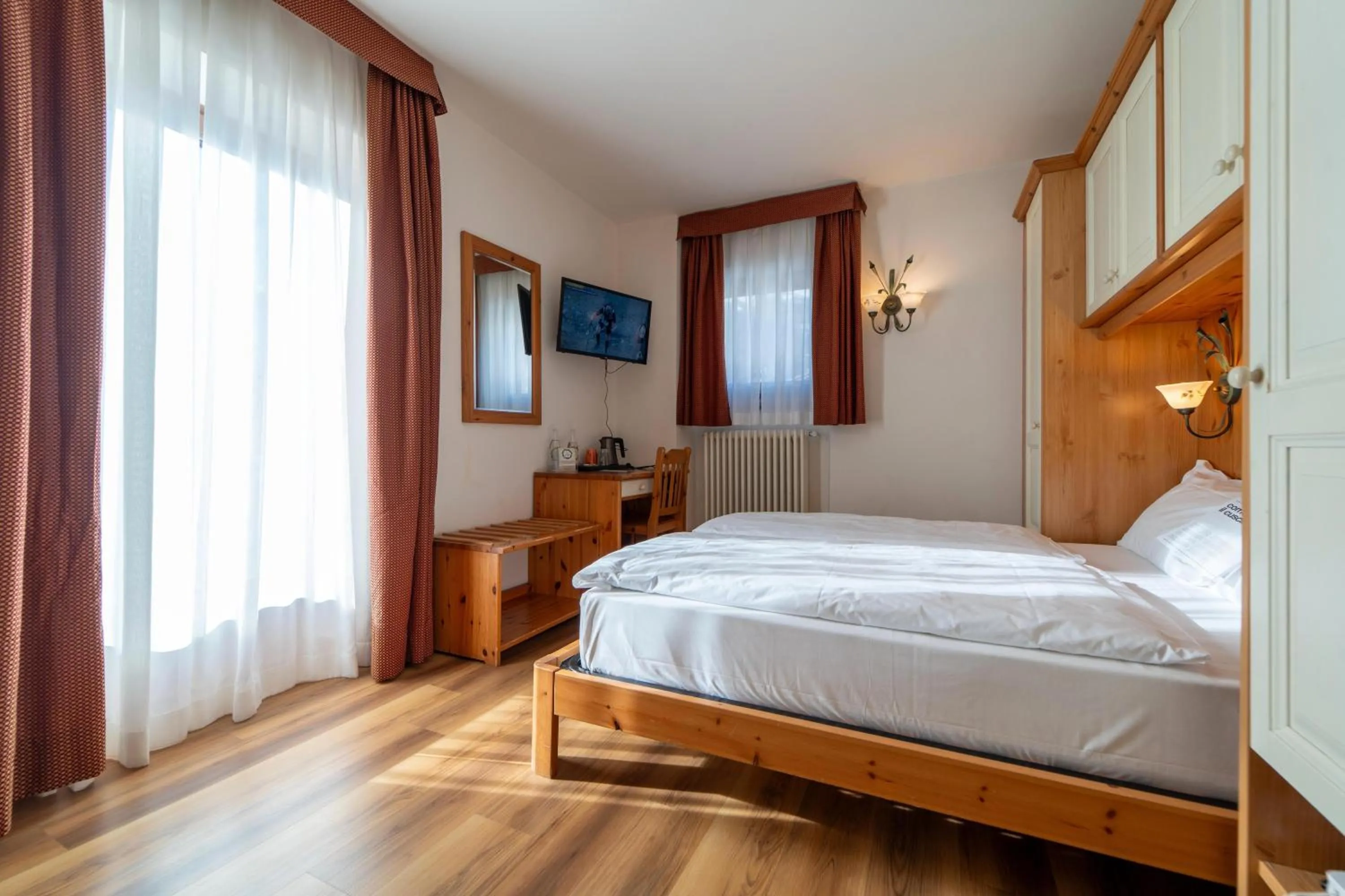 Bed in Hotel Primula