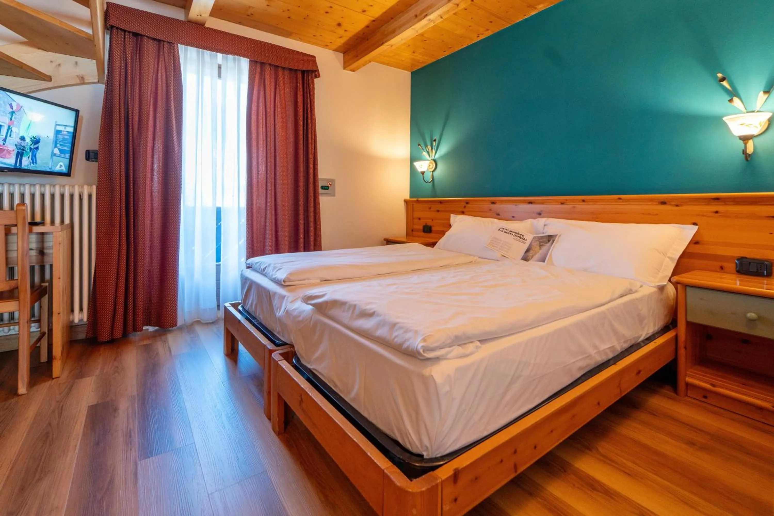 Bed in Hotel Primula