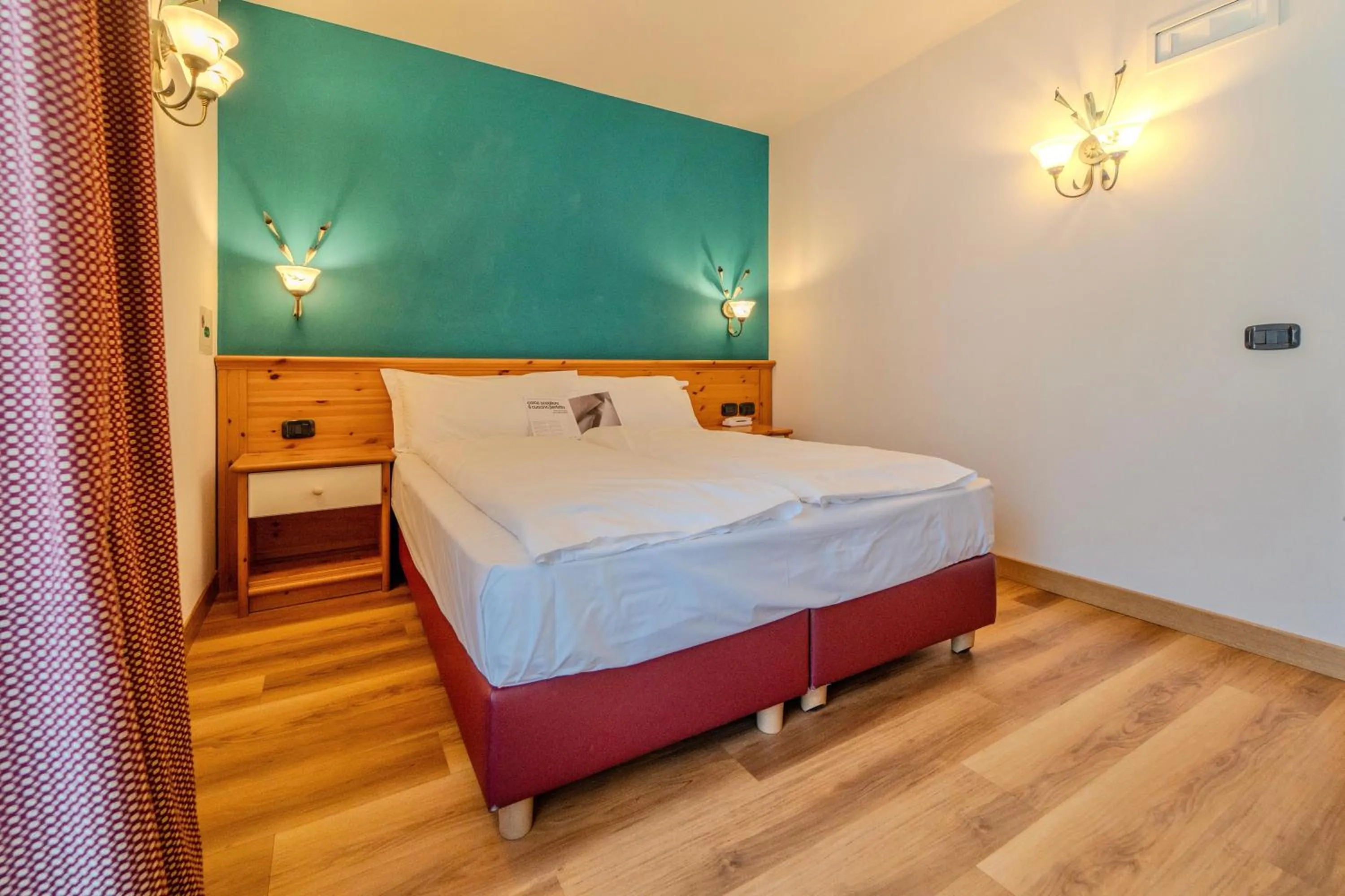 Bed in Hotel Primula