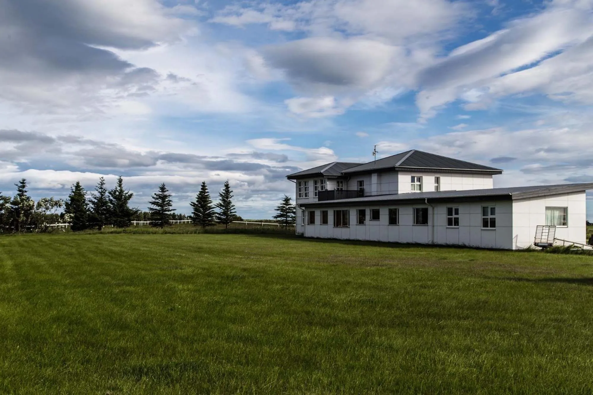 Property building in Ármót Guesthouse