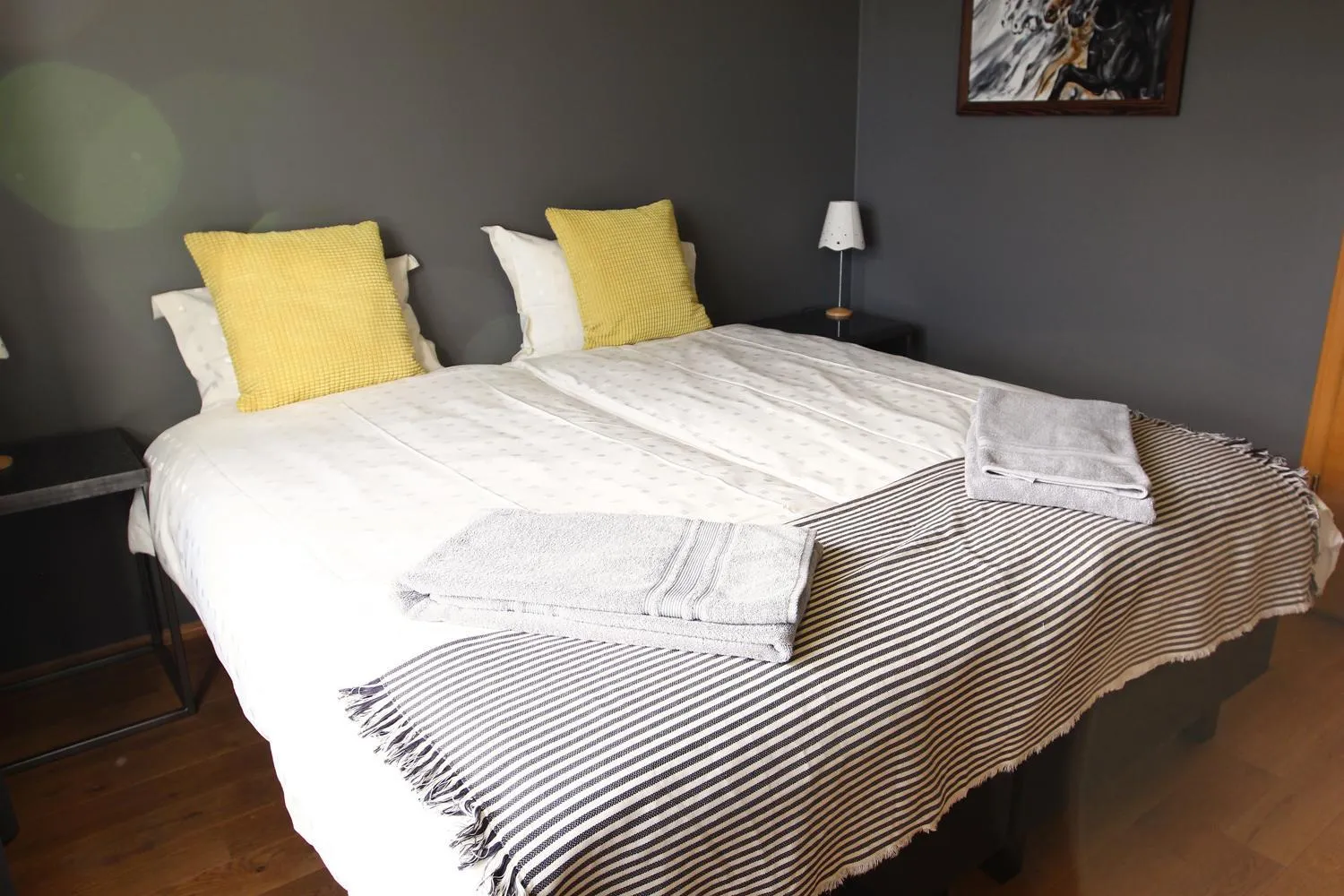 Bed in Ármót Guesthouse