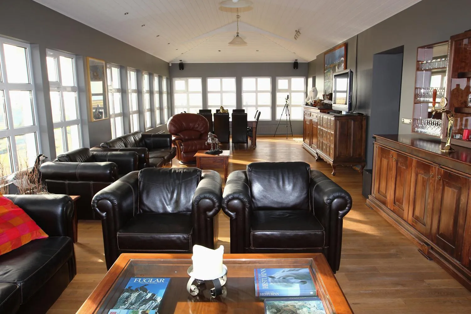 TV and multimedia in Ármót Guesthouse