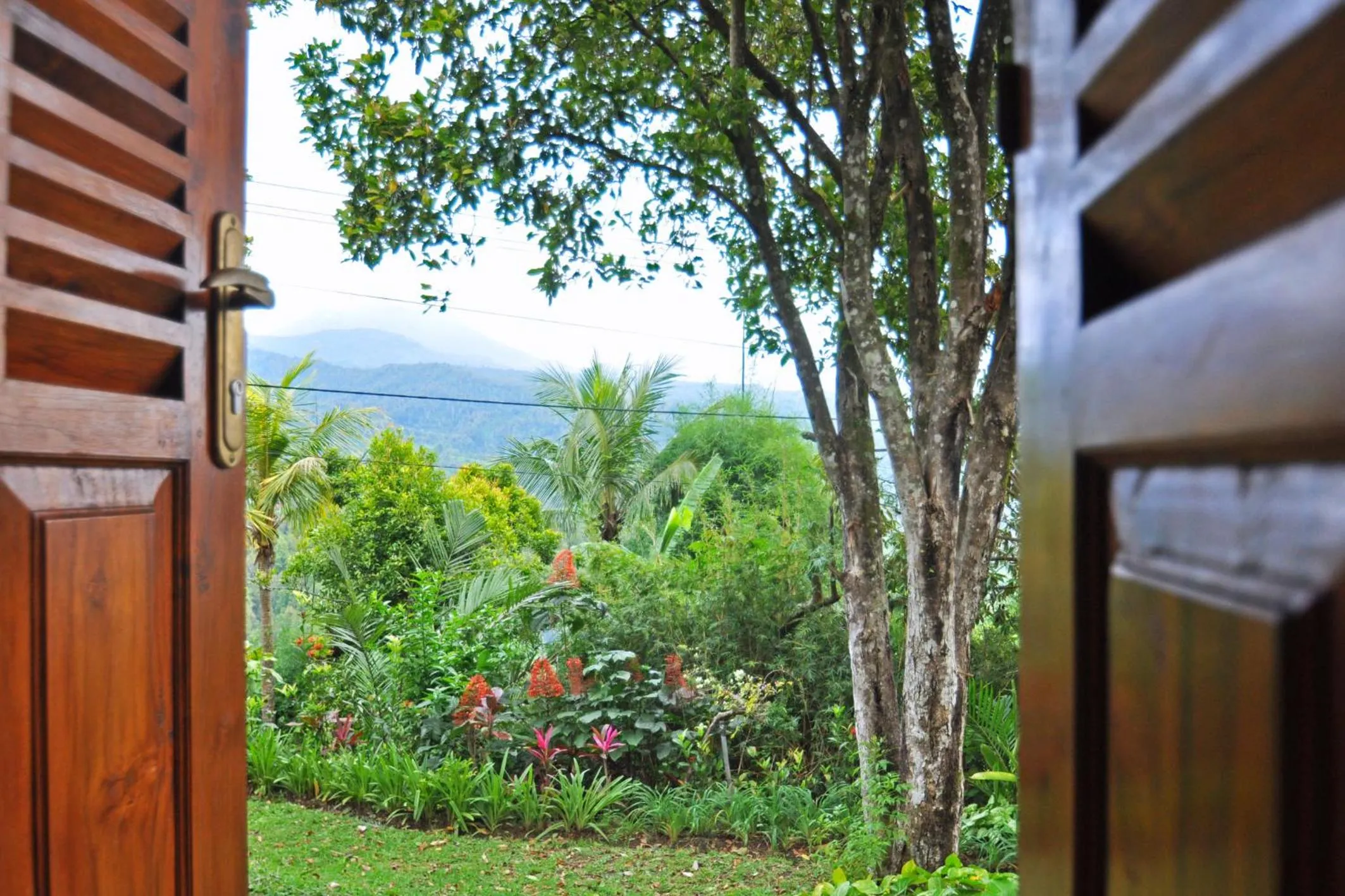 Garden view in Puri Lumbung Cottages Restaurant & Spa Munduk