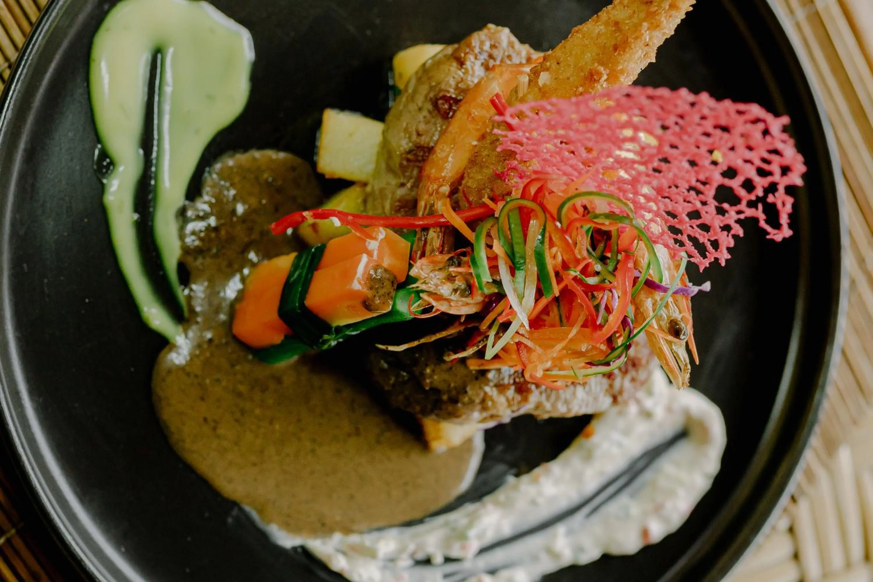 Food and drinks in Puri Lumbung Cottages Restaurant & Spa Munduk