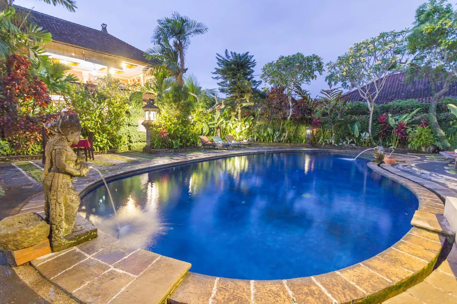 Swimming pool in Garden View Ubud