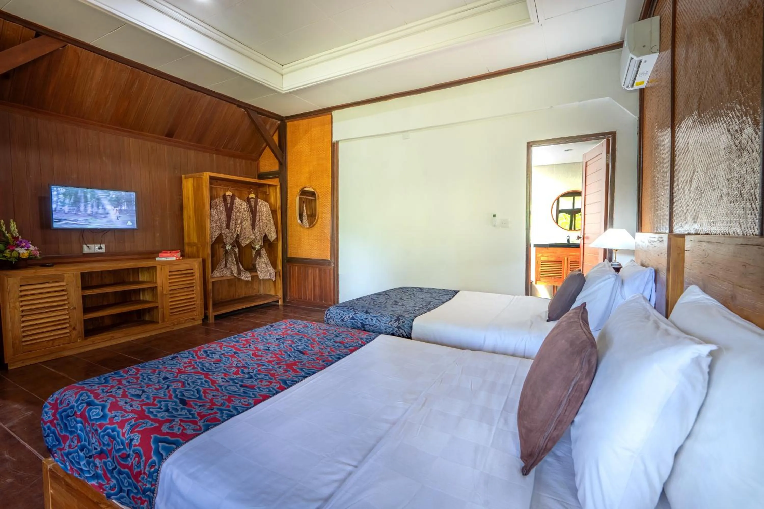 Bedroom, Bed in Garden View Ubud