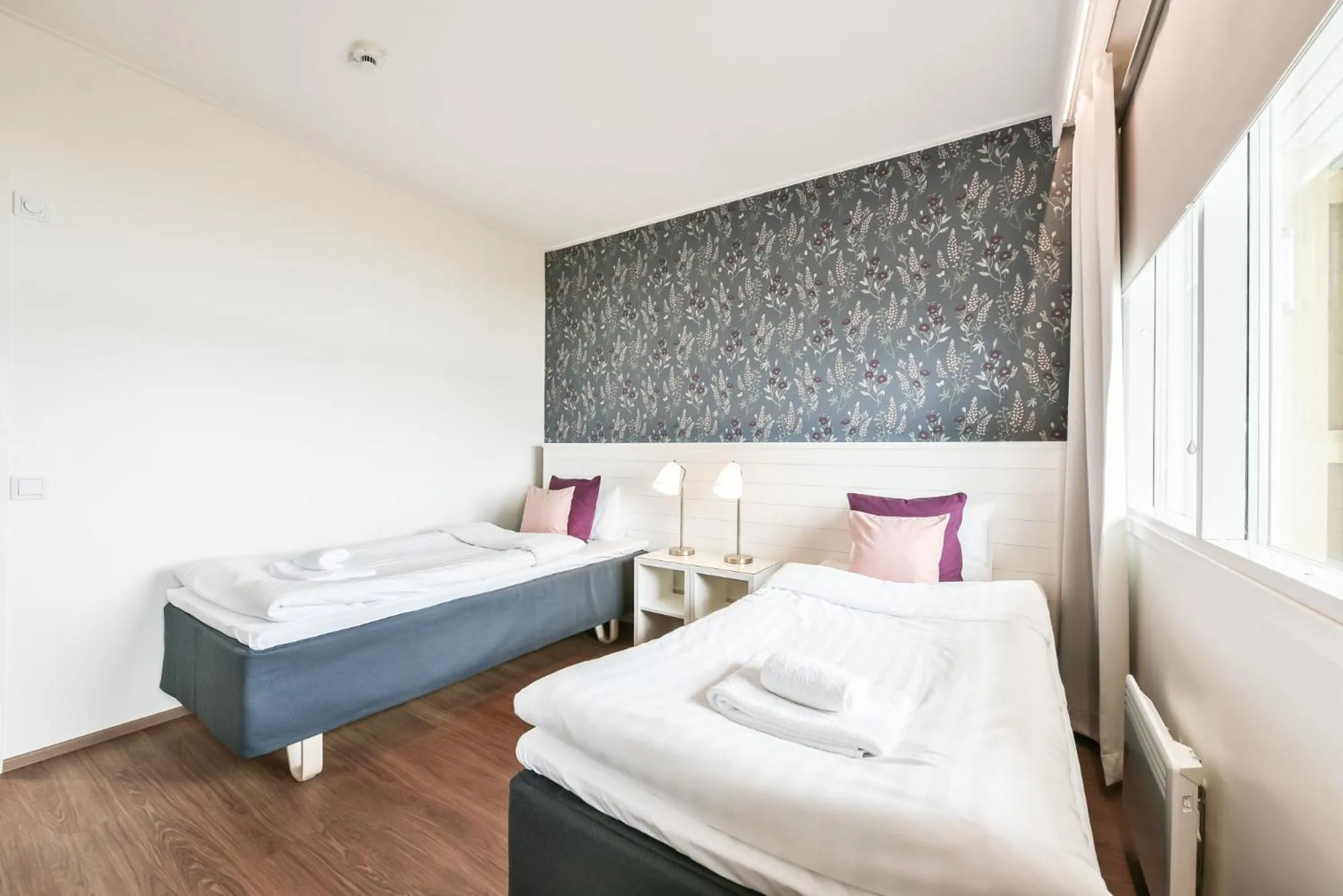 Bed in Hotel Sea Front