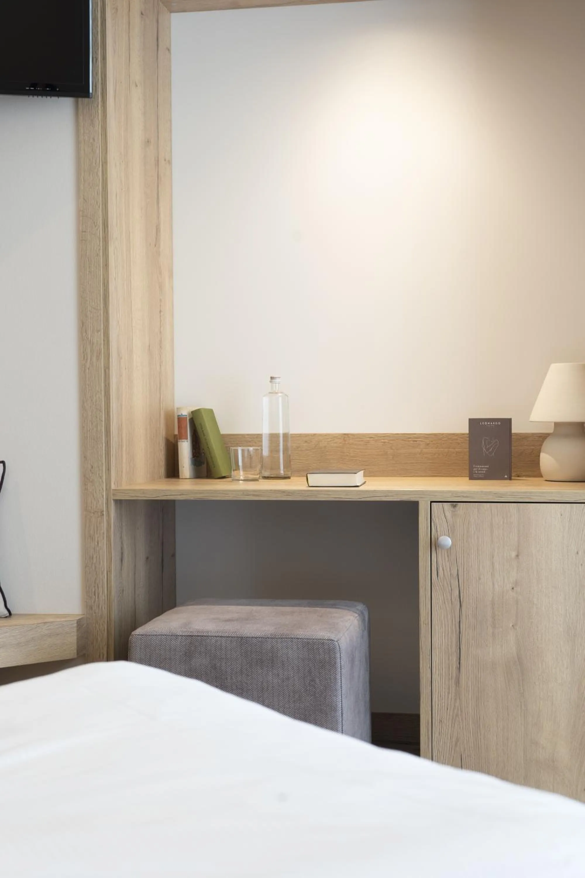 Bedroom, Bed in Hotel Terme Leonardo