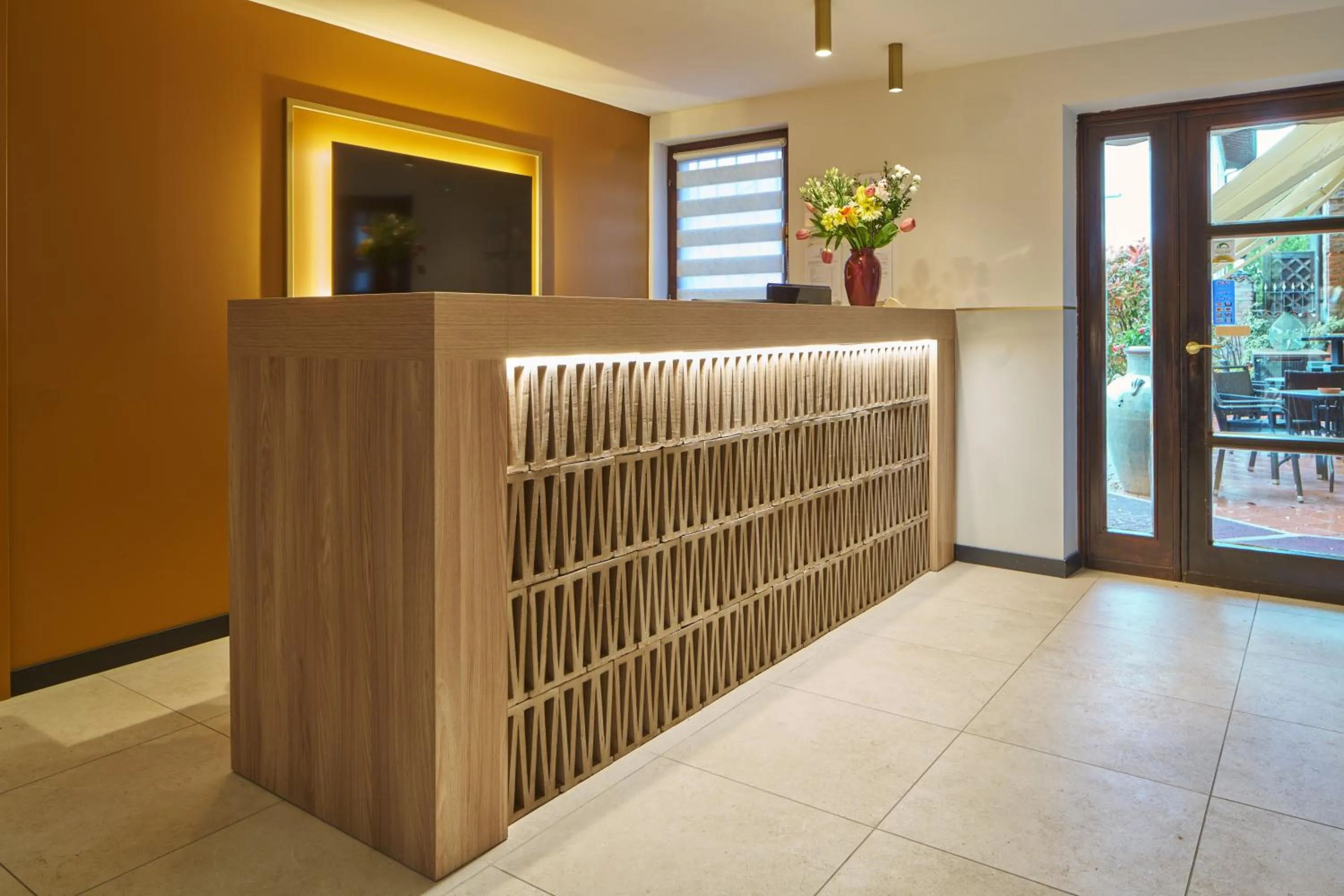 Lobby or reception in Hotel Antica Fonte