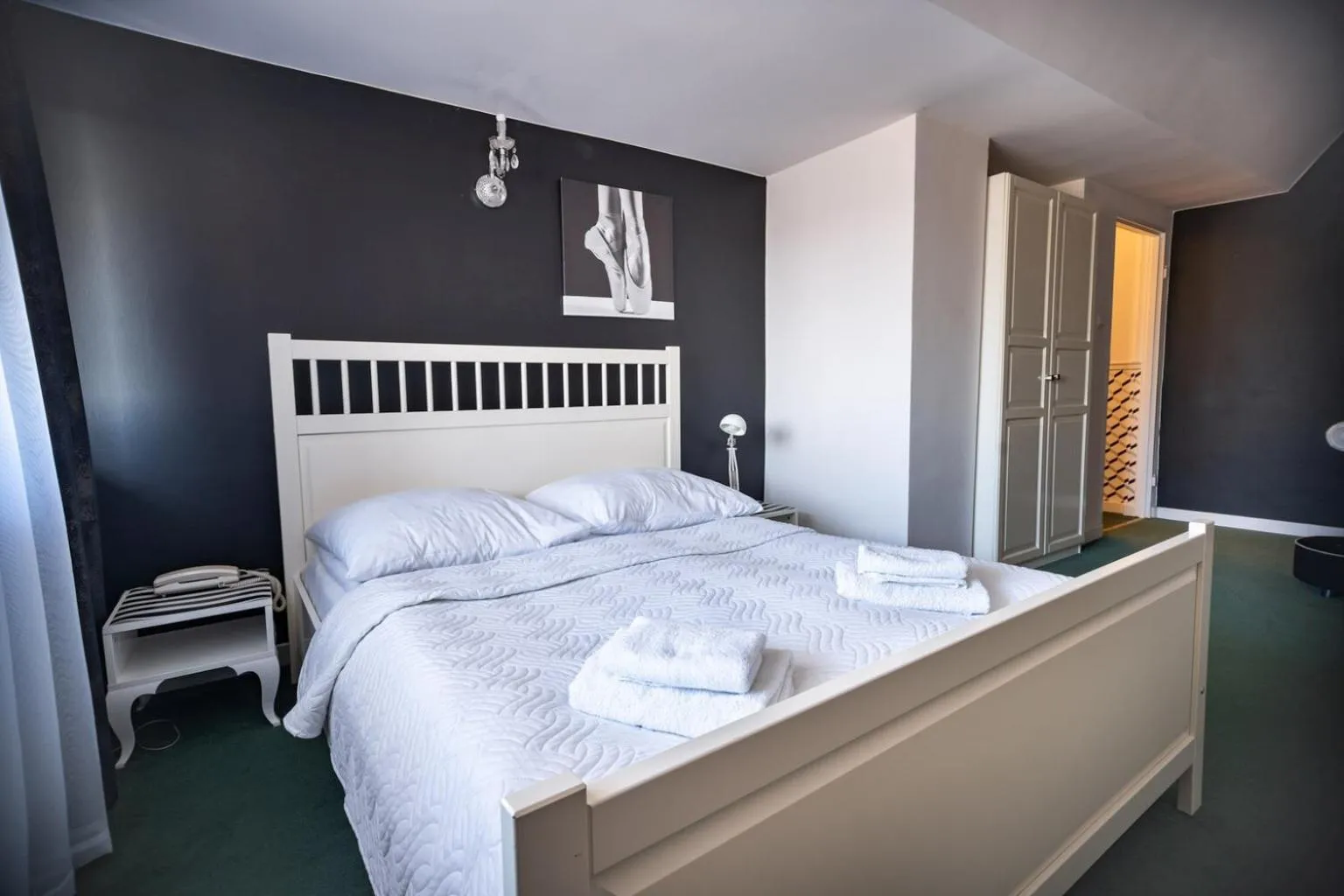 Bed in Hotel Zajazd Tumidaj