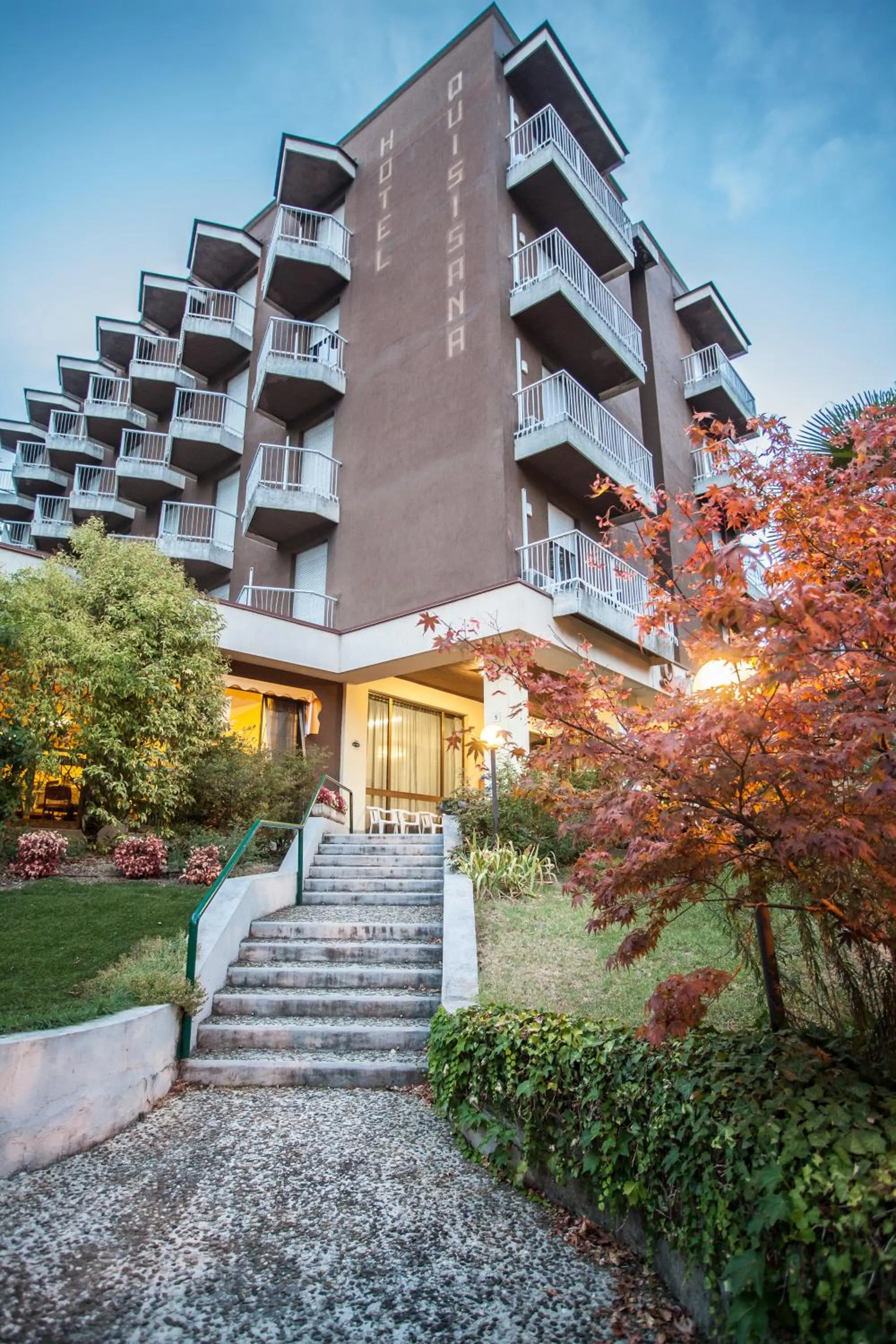 Sunset in Hotel Quisisana