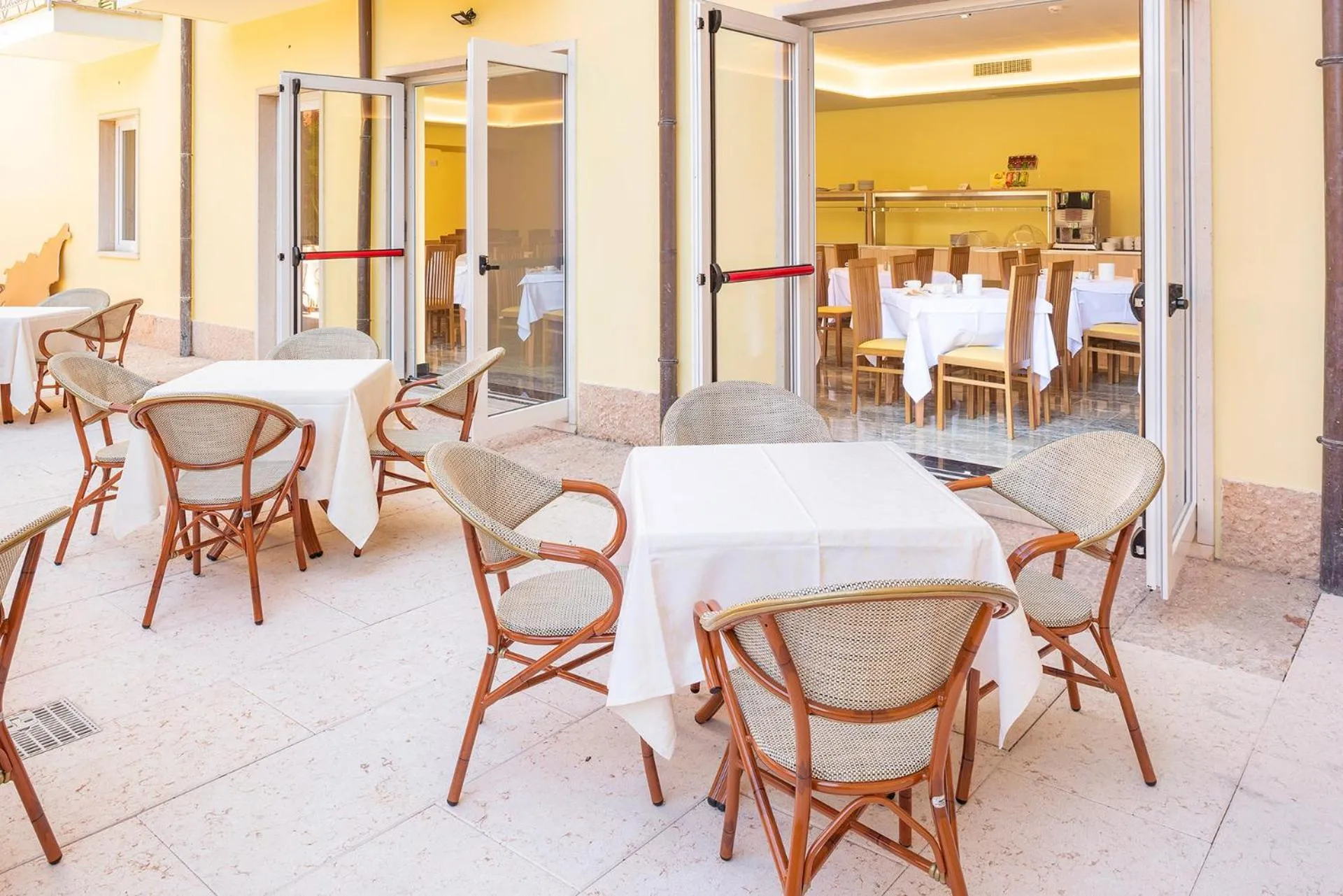 Garden in Hotel Centrale