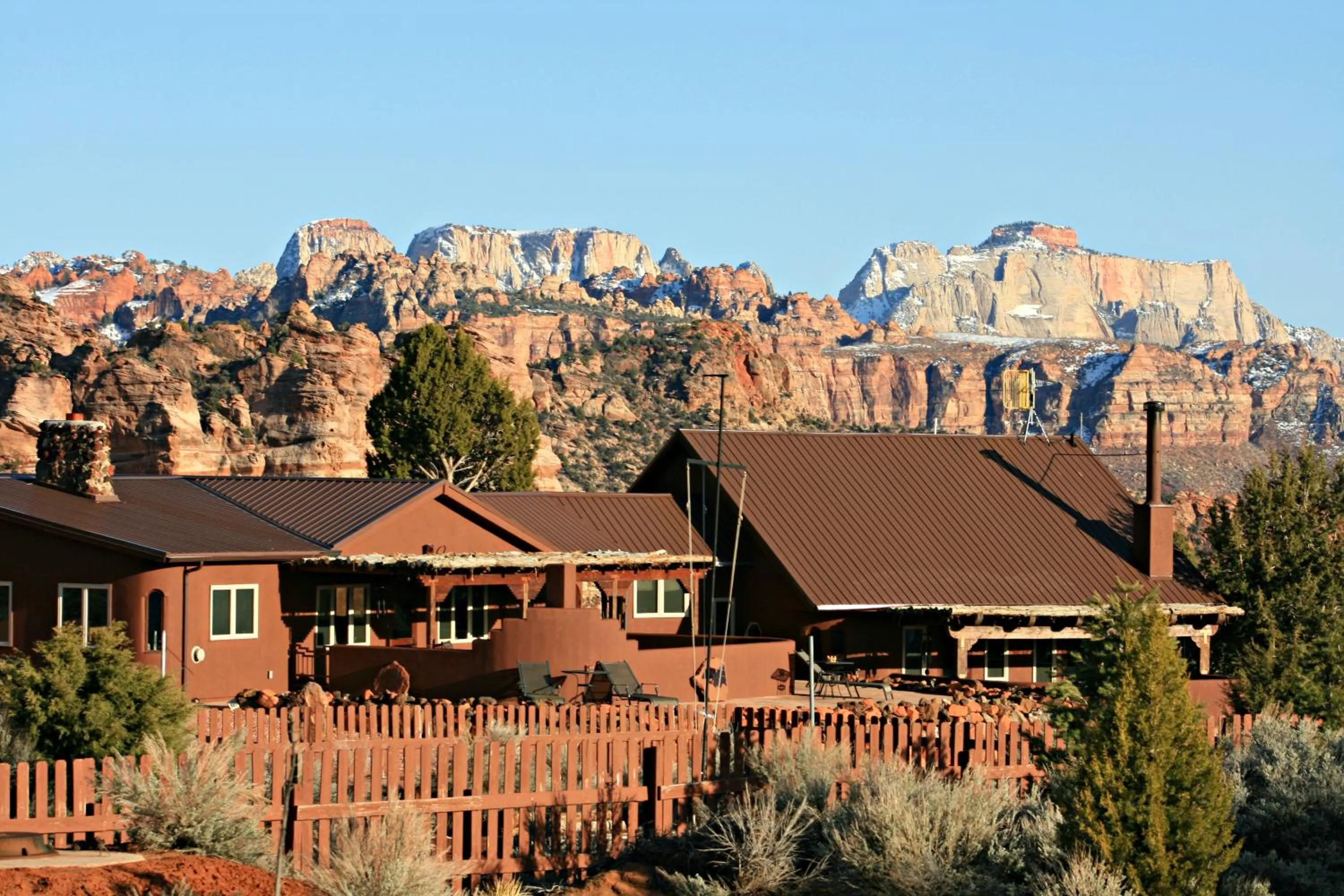 View (from property/room) in Zion Villa True North