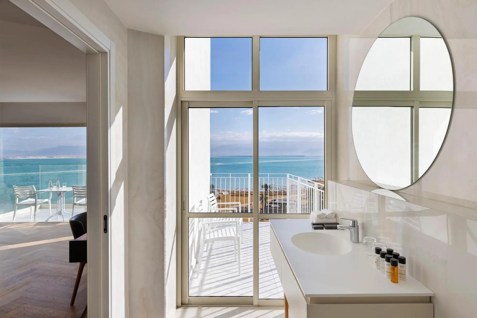 Sea view in Herbert Samuel Hod Dead Sea Hotel