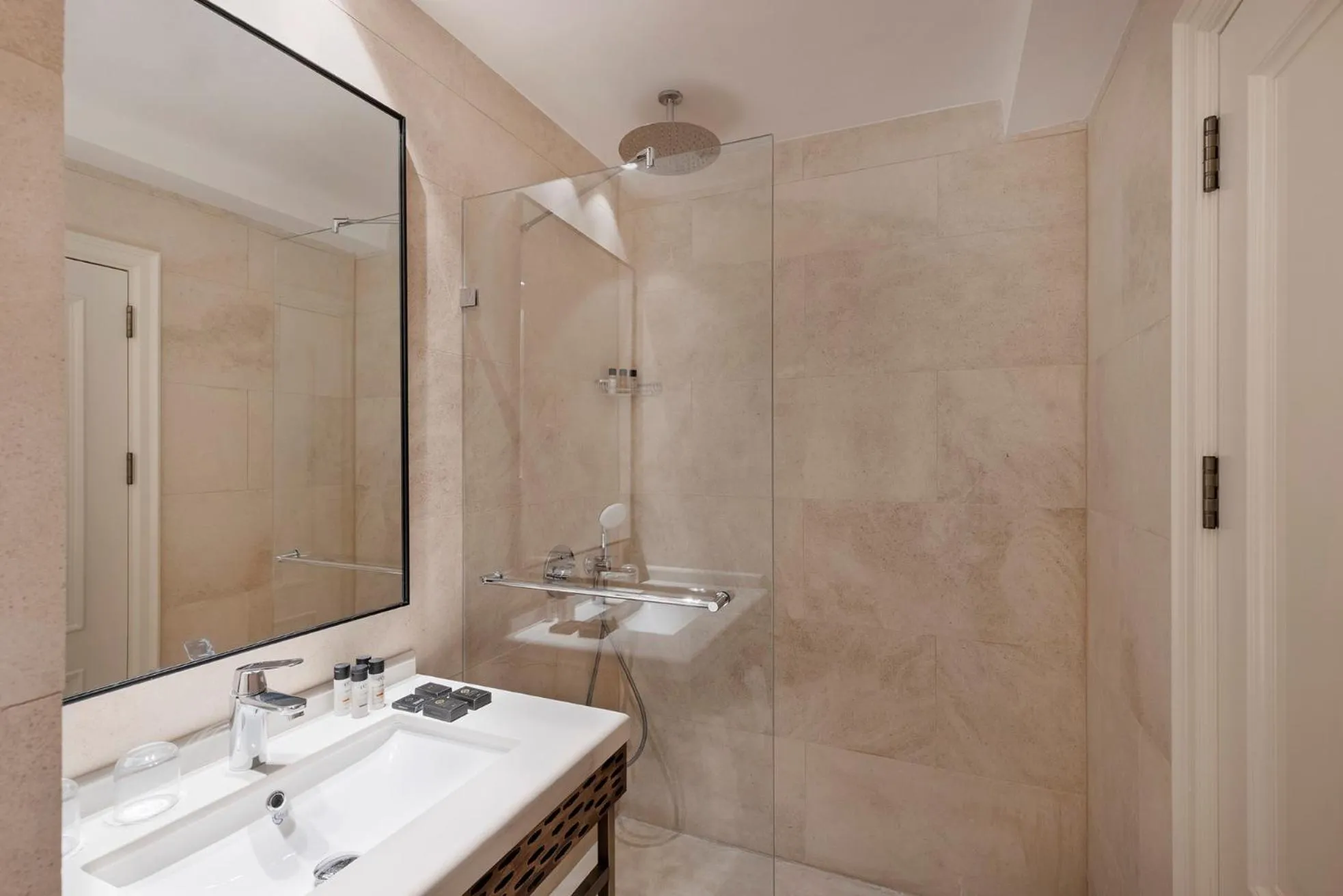 Bathroom in Herbert Samuel Hod Dead Sea Hotel