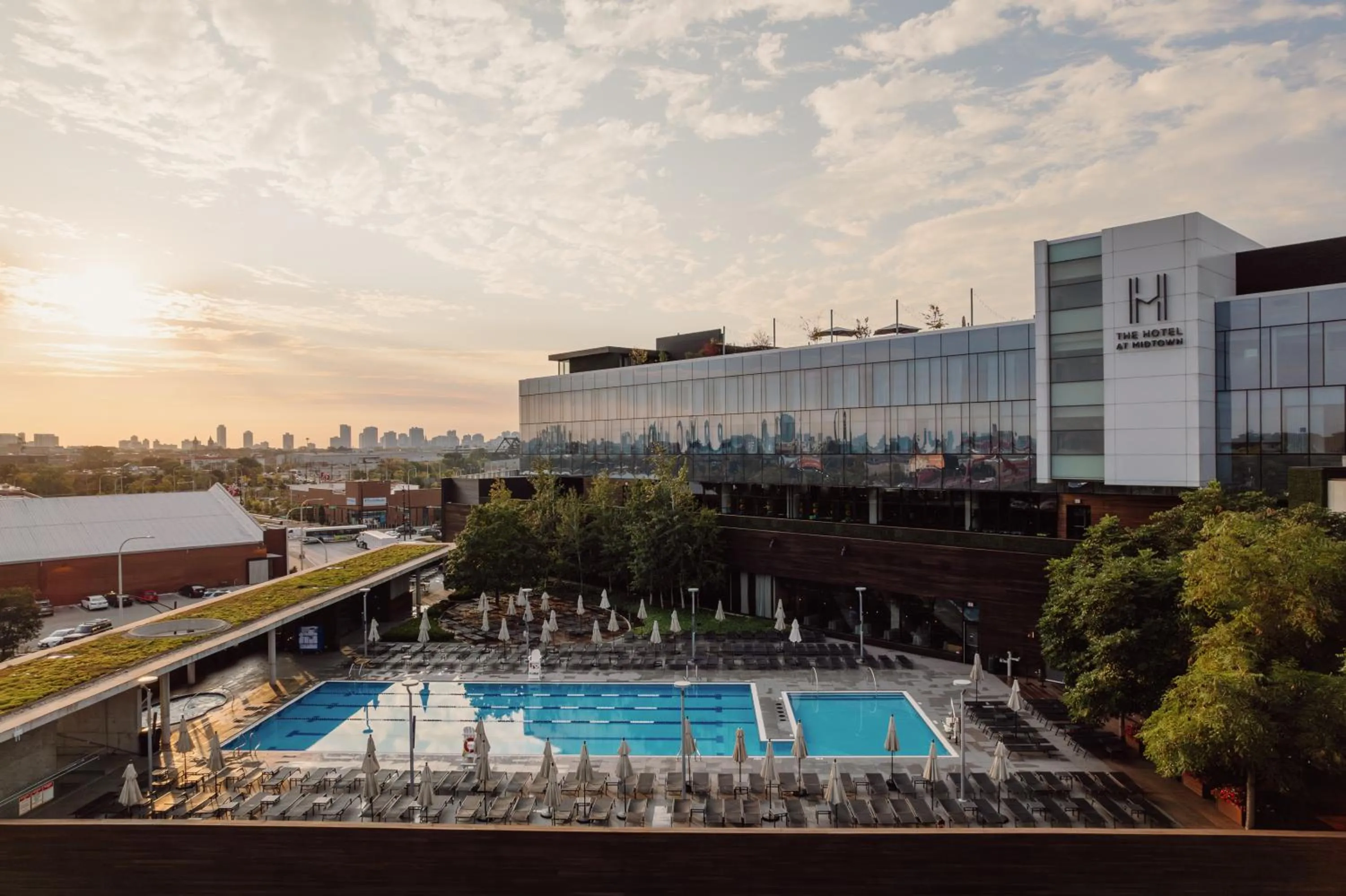 Property building in The Hotel & Athletic Club at Midtown