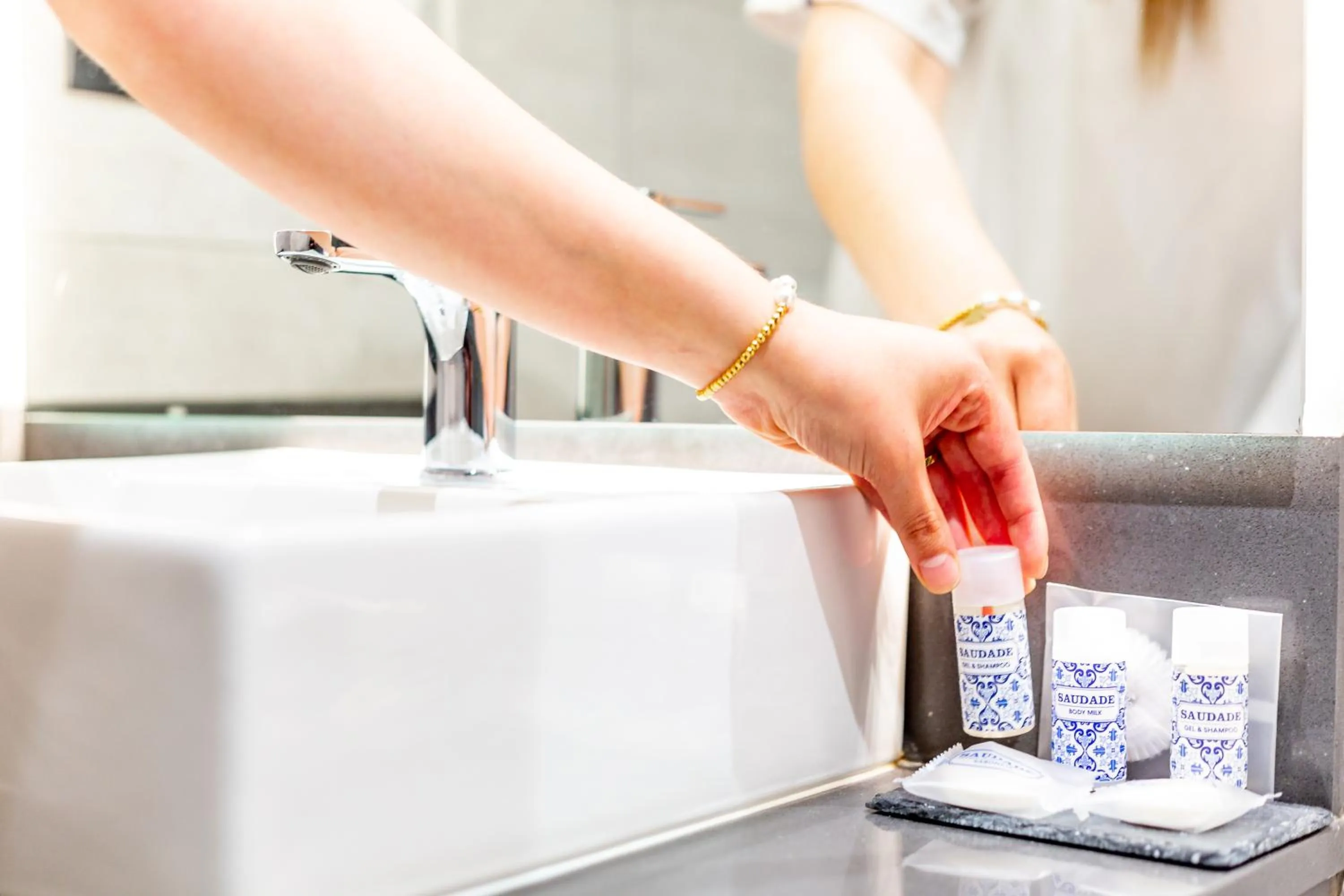 Bathroom in Hotel Atlántico Vigo