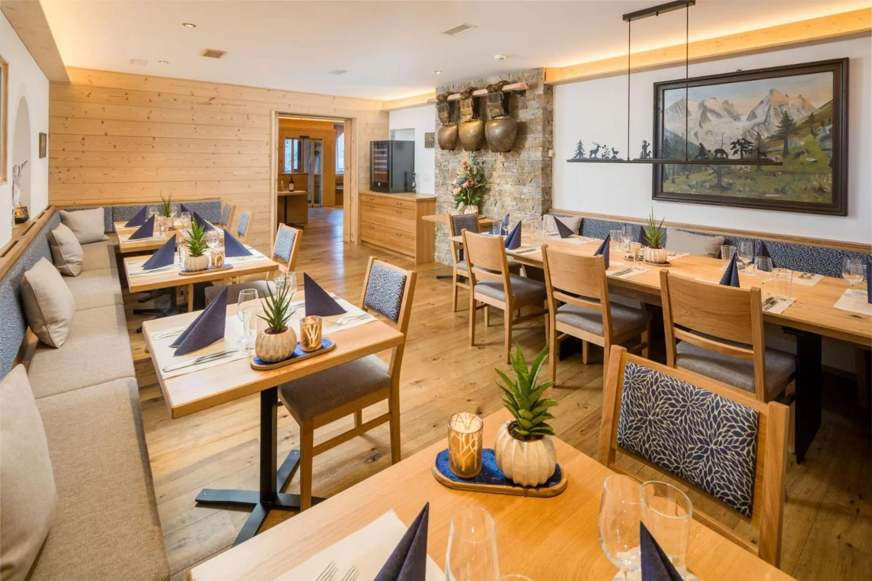 Restaurant/places to eat in Hotel Seraina