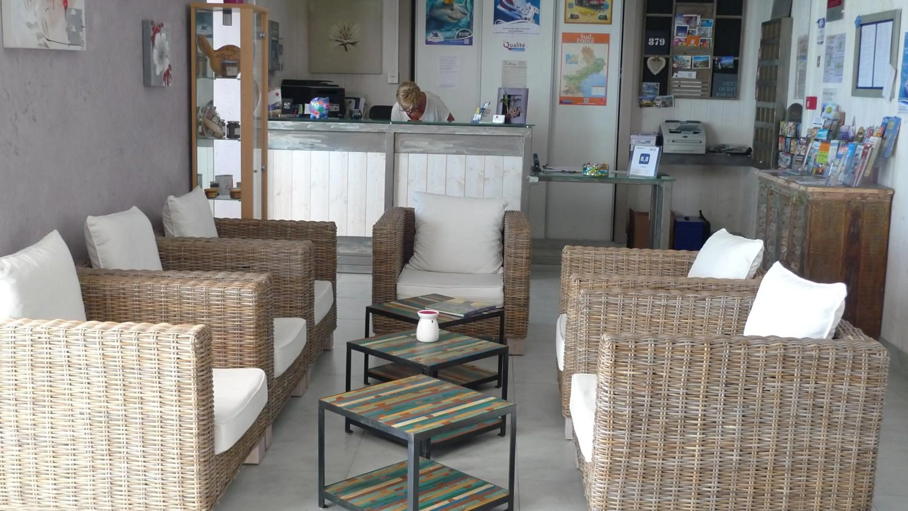 Lobby or reception in Le Maray