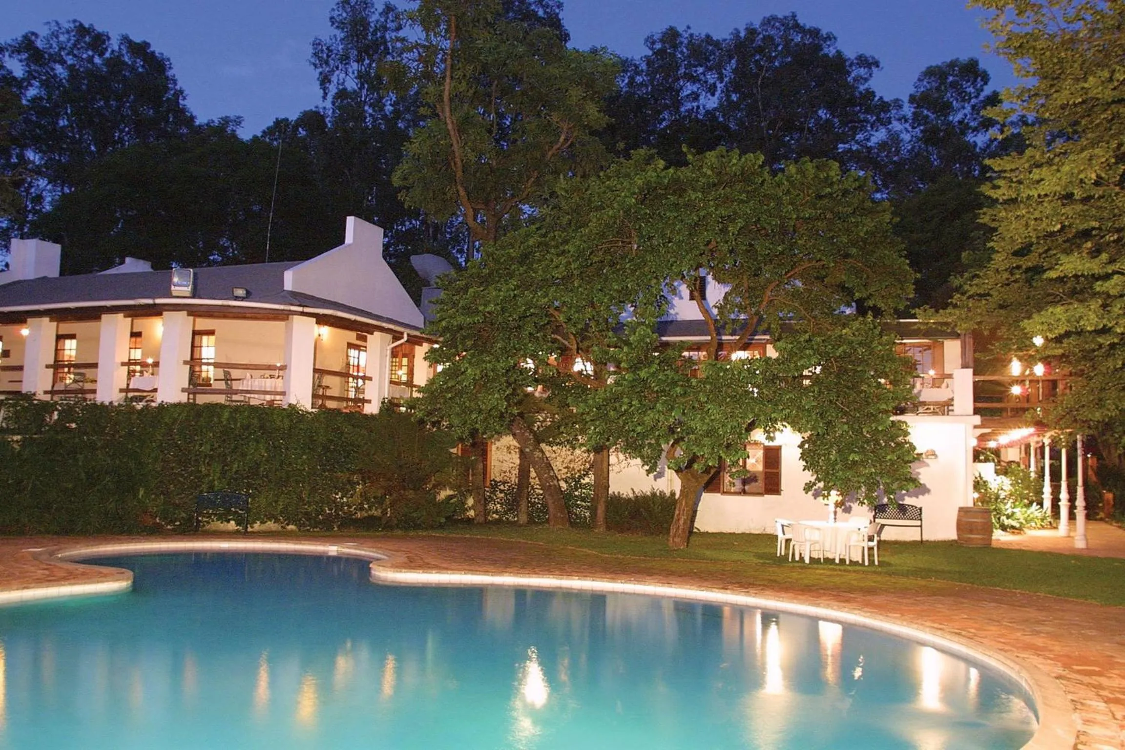 Swimming pool in Coach House Hotel & Spa Tzaneen