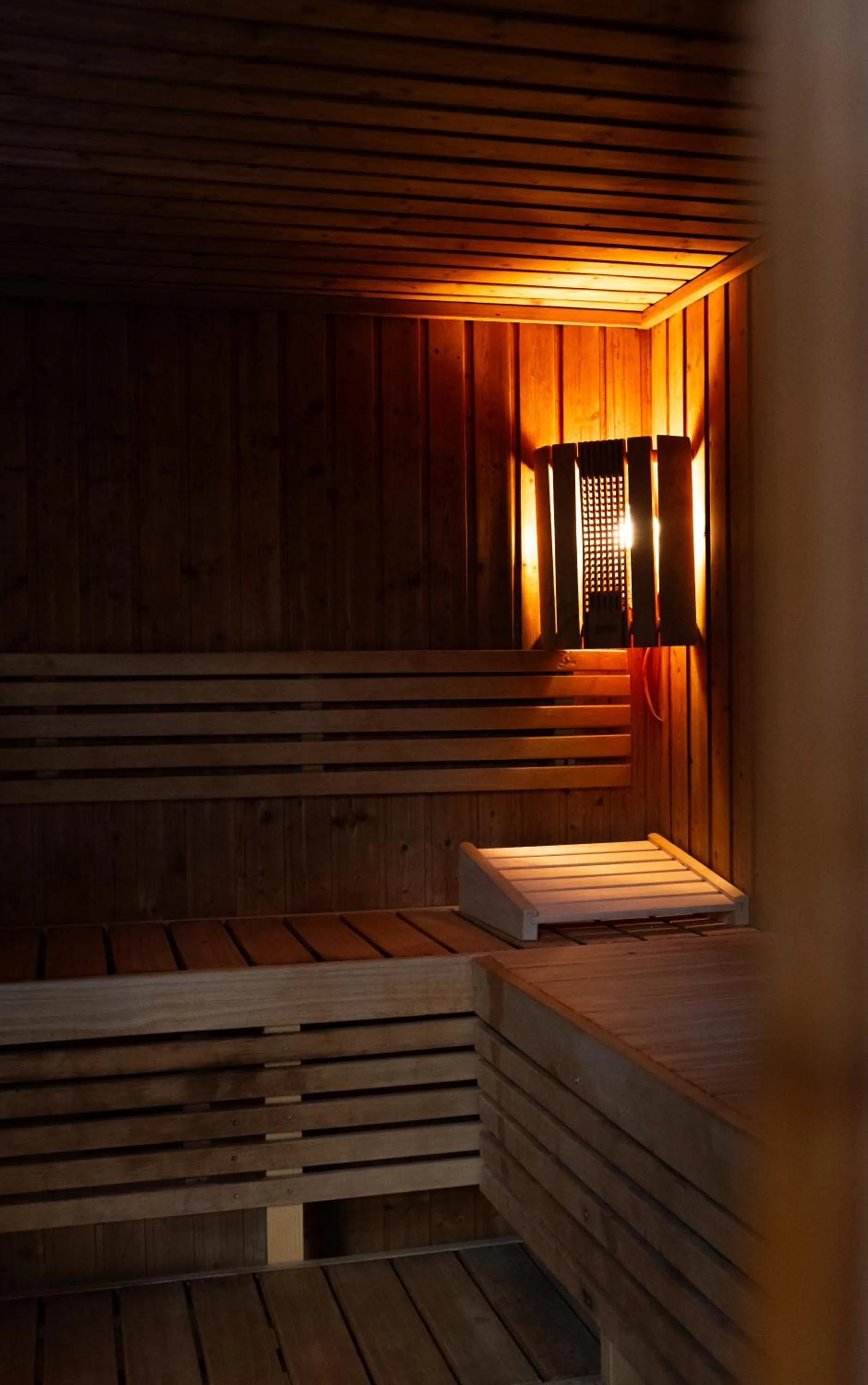 Sauna in Baron Tavernier Hotel Restaurant & SPA