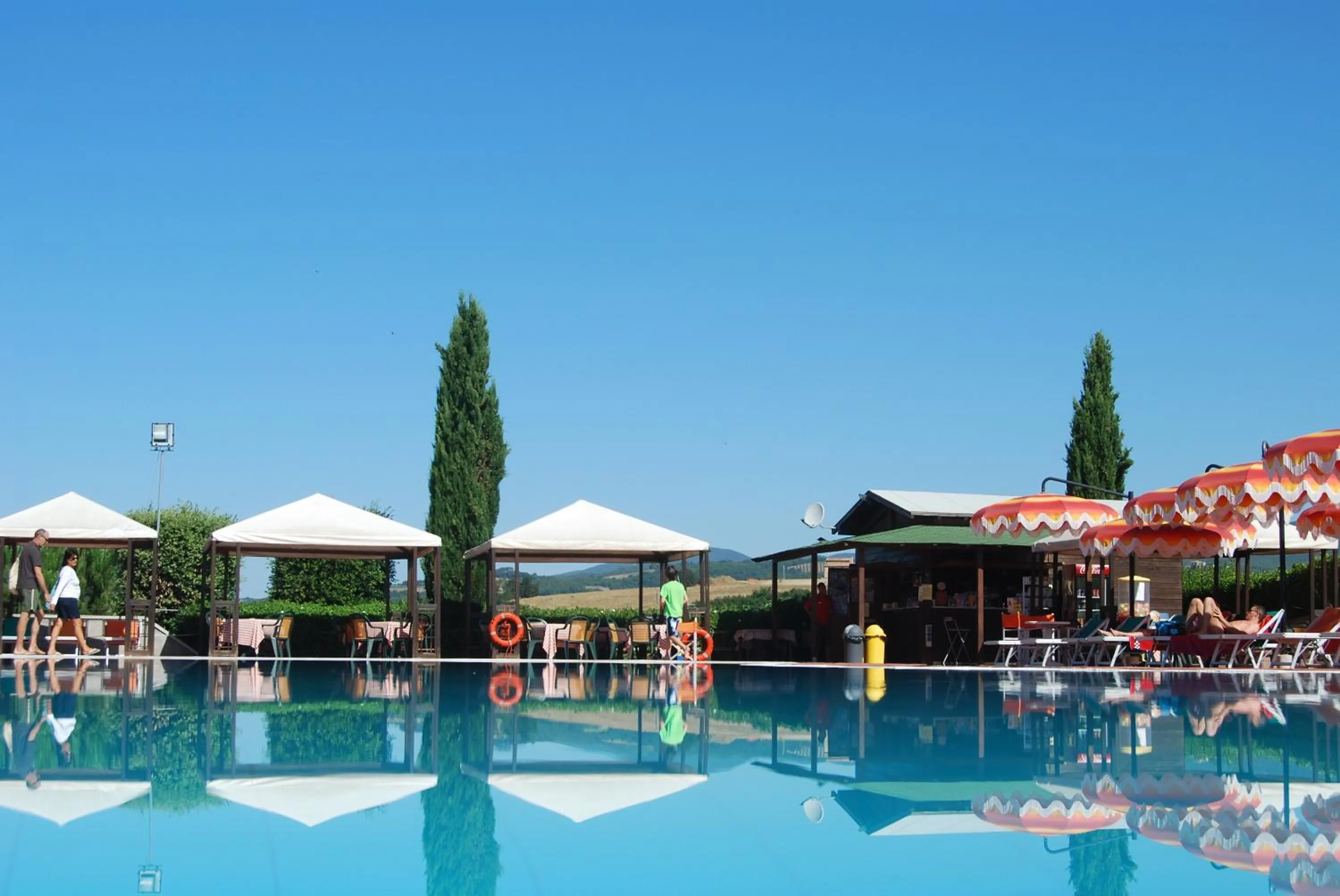 Swimming pool in Hotel Fattoria Belvedere