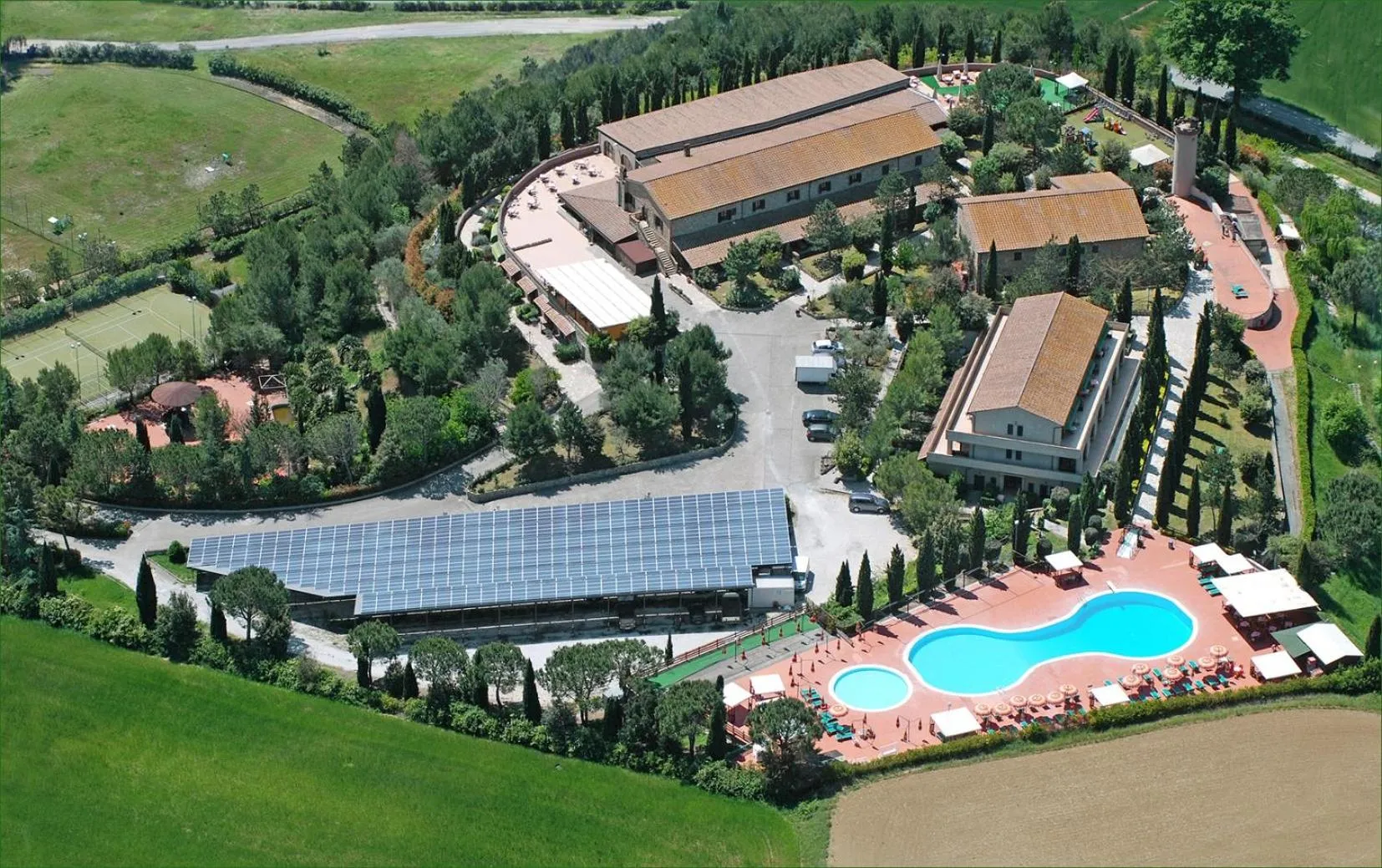 Bird's eye view in Hotel Fattoria Belvedere