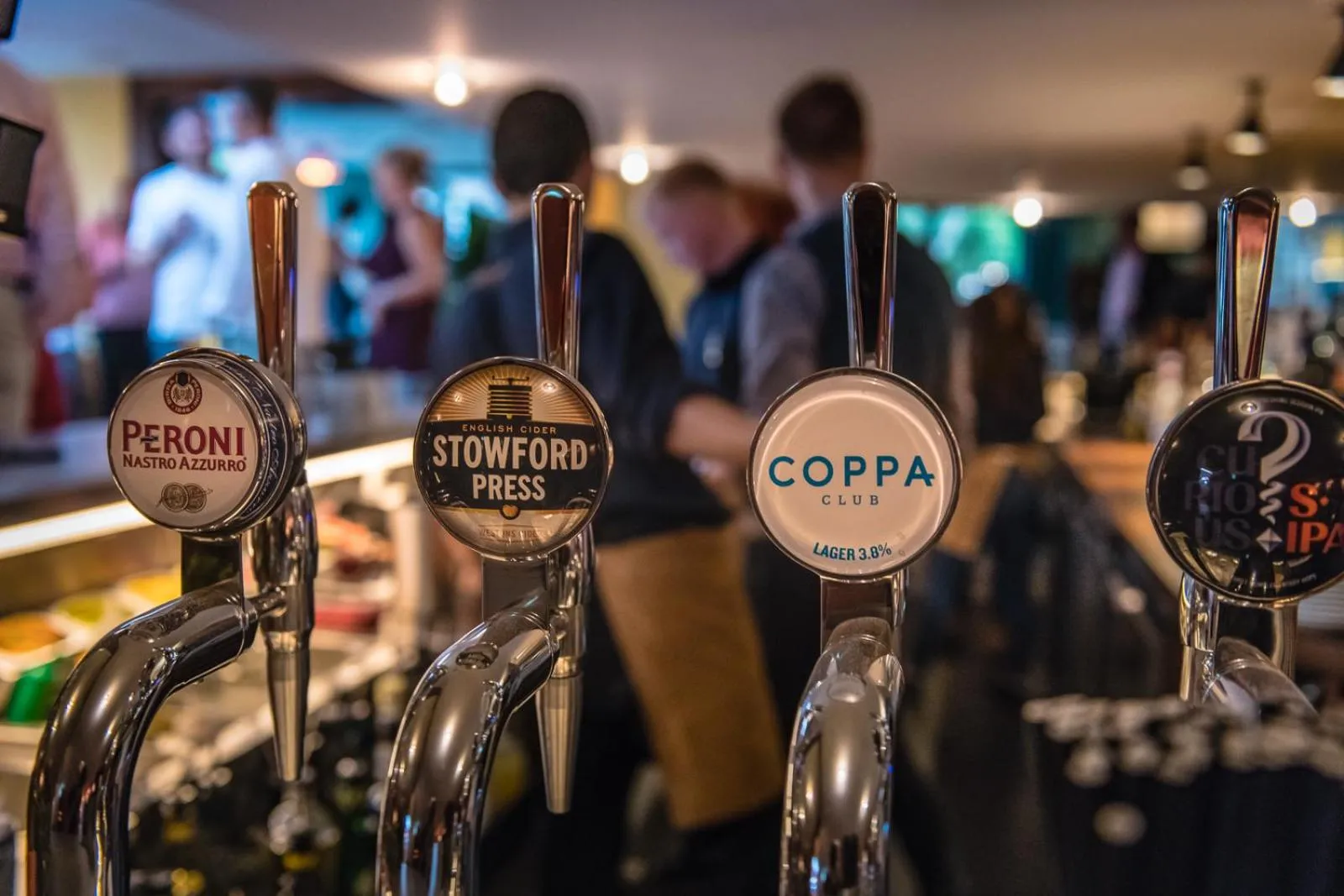 Alcoholic drinks in The Swan, Streatley, Berkshire