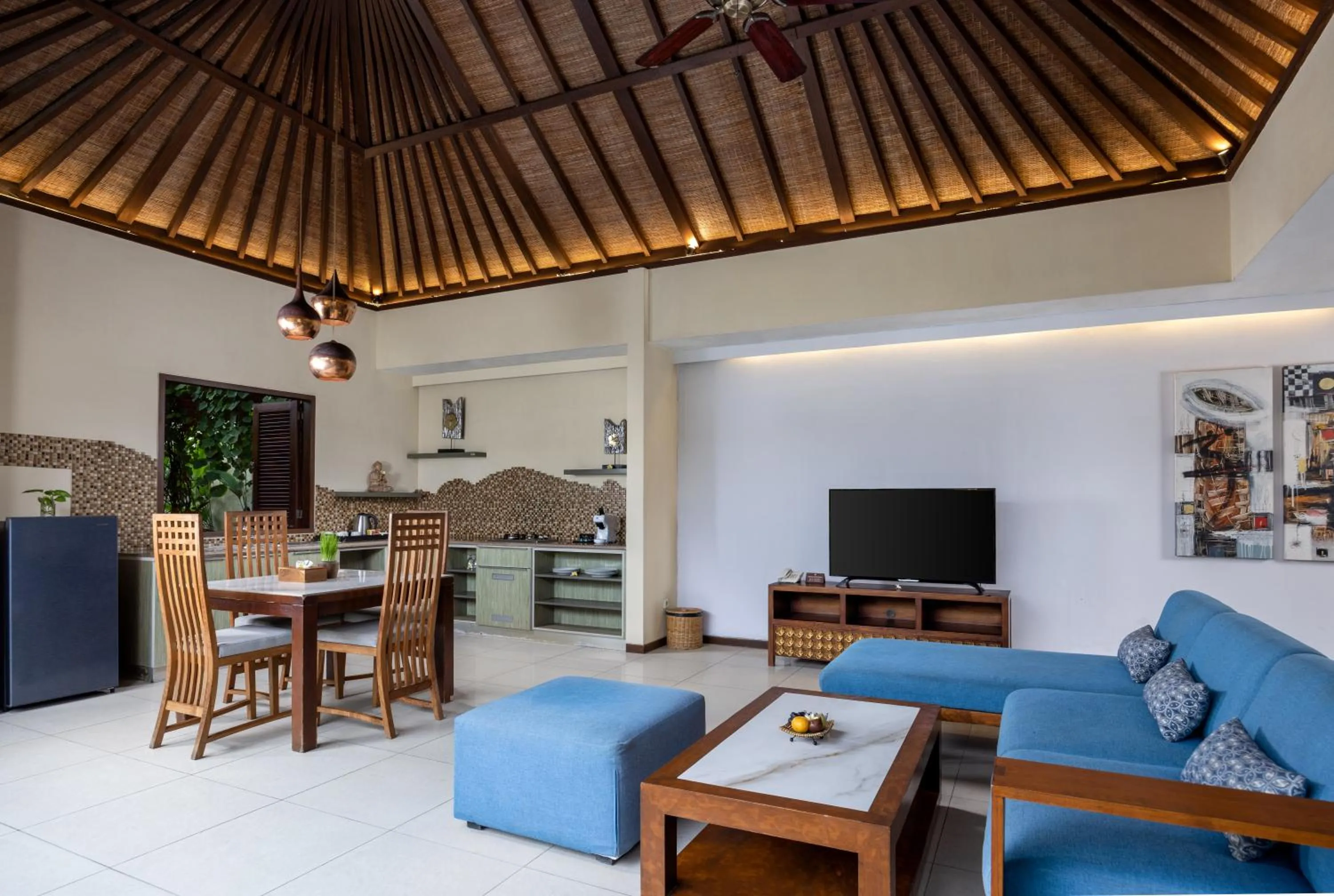 Living room in Lalasa Villas Canggu