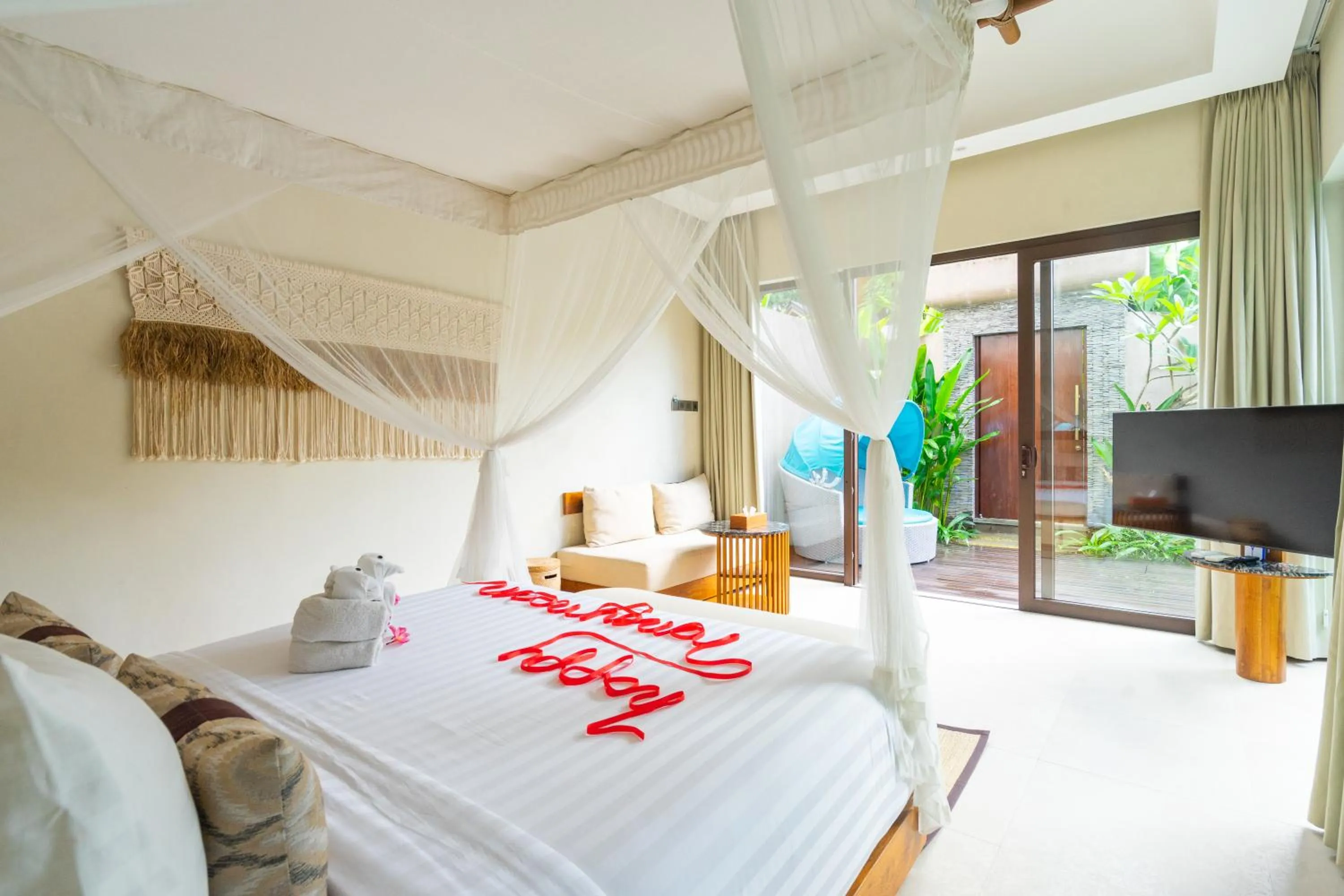 Bedroom, Bed in Lalasa Villas Canggu