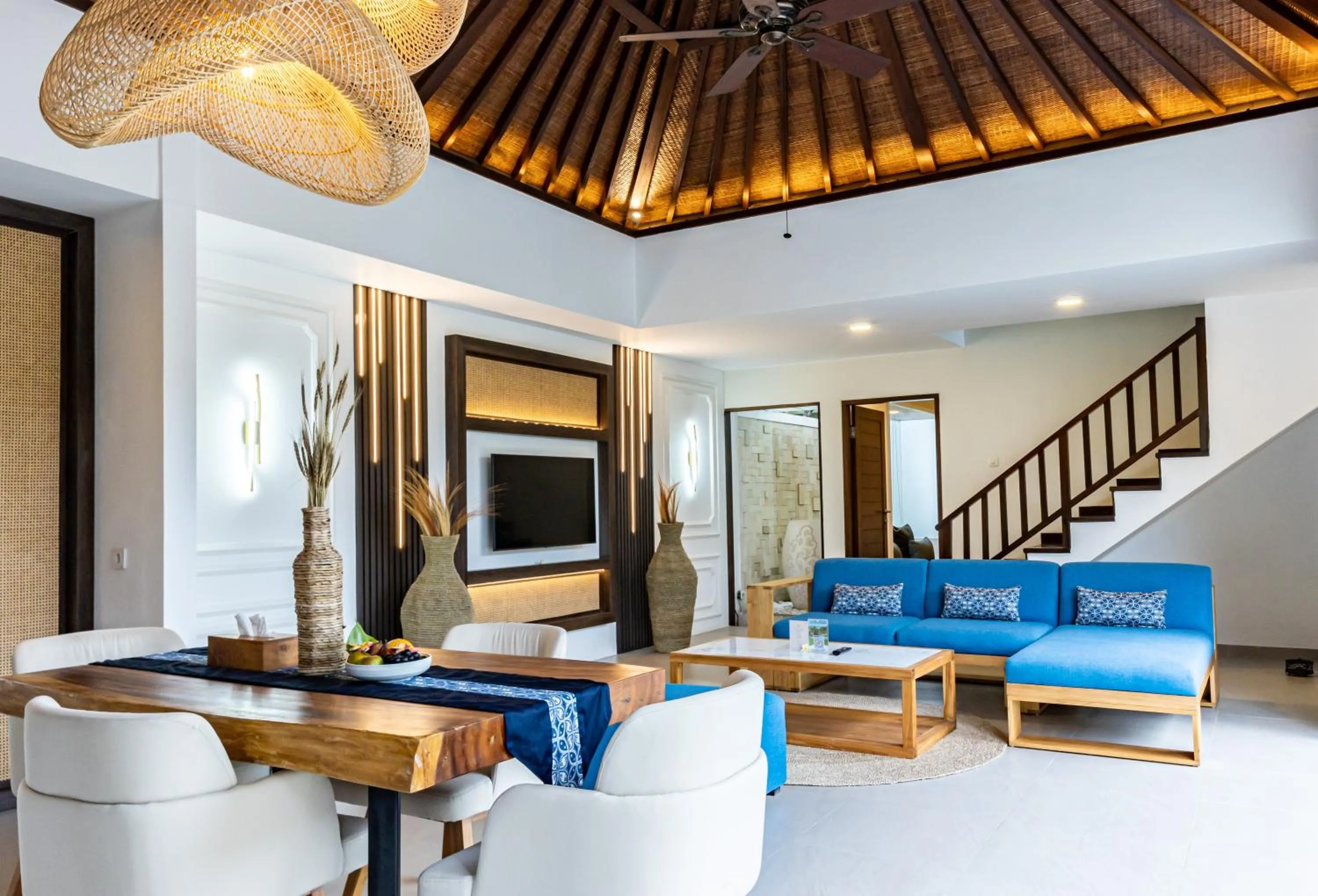 Living room in Lalasa Villas Canggu