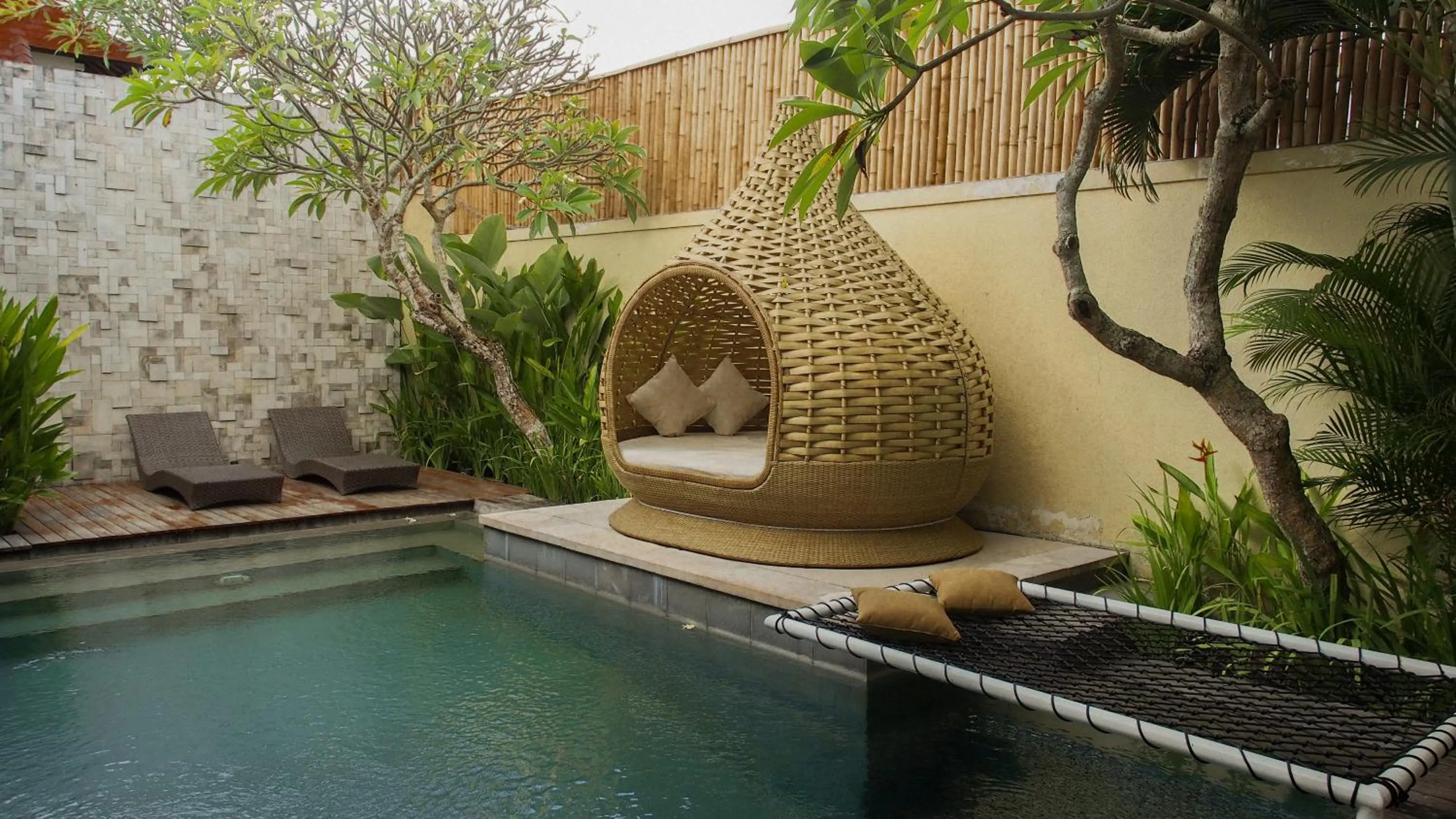 Swimming pool in Lalasa Villas Canggu