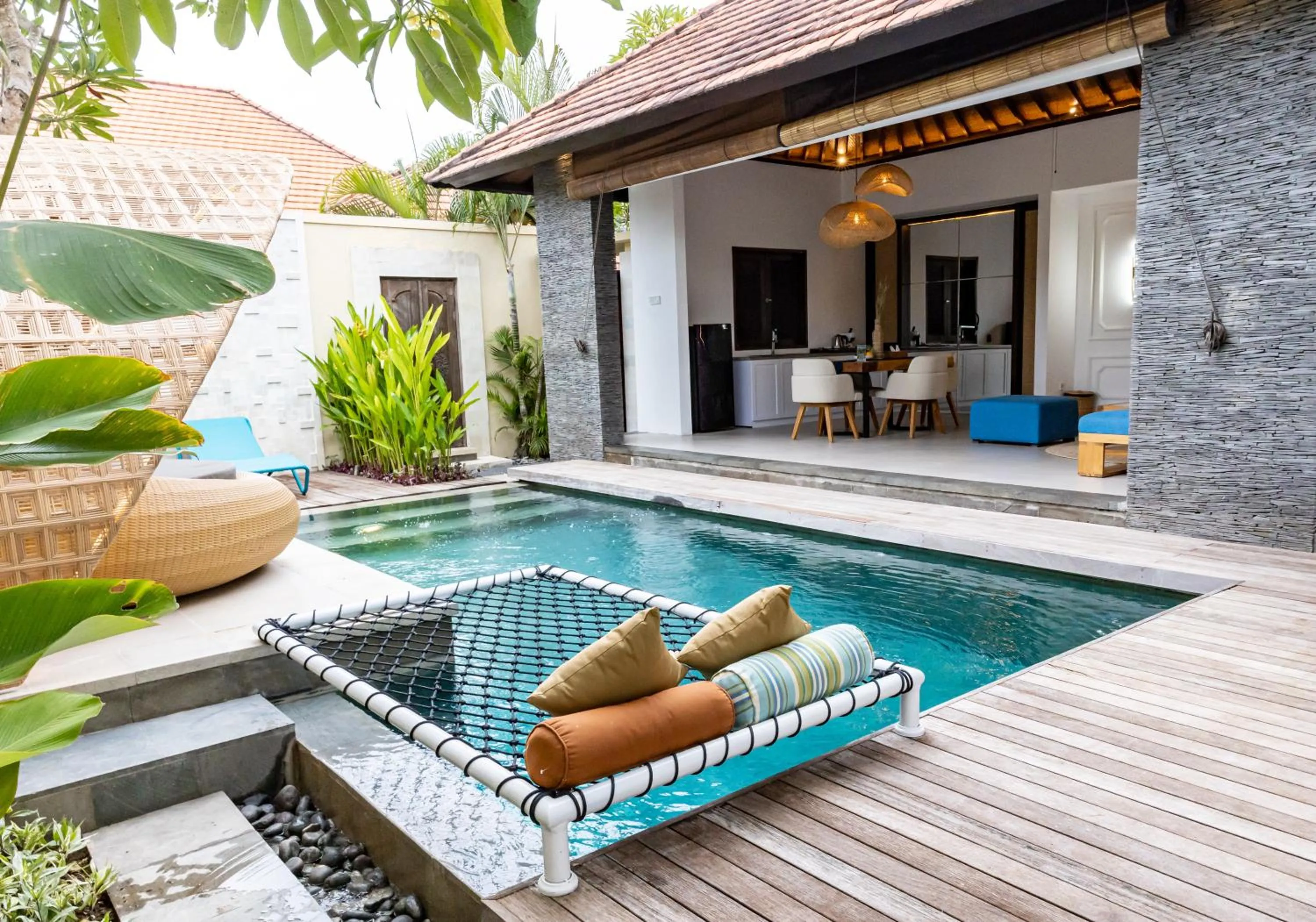 Swimming pool in Lalasa Villas Canggu