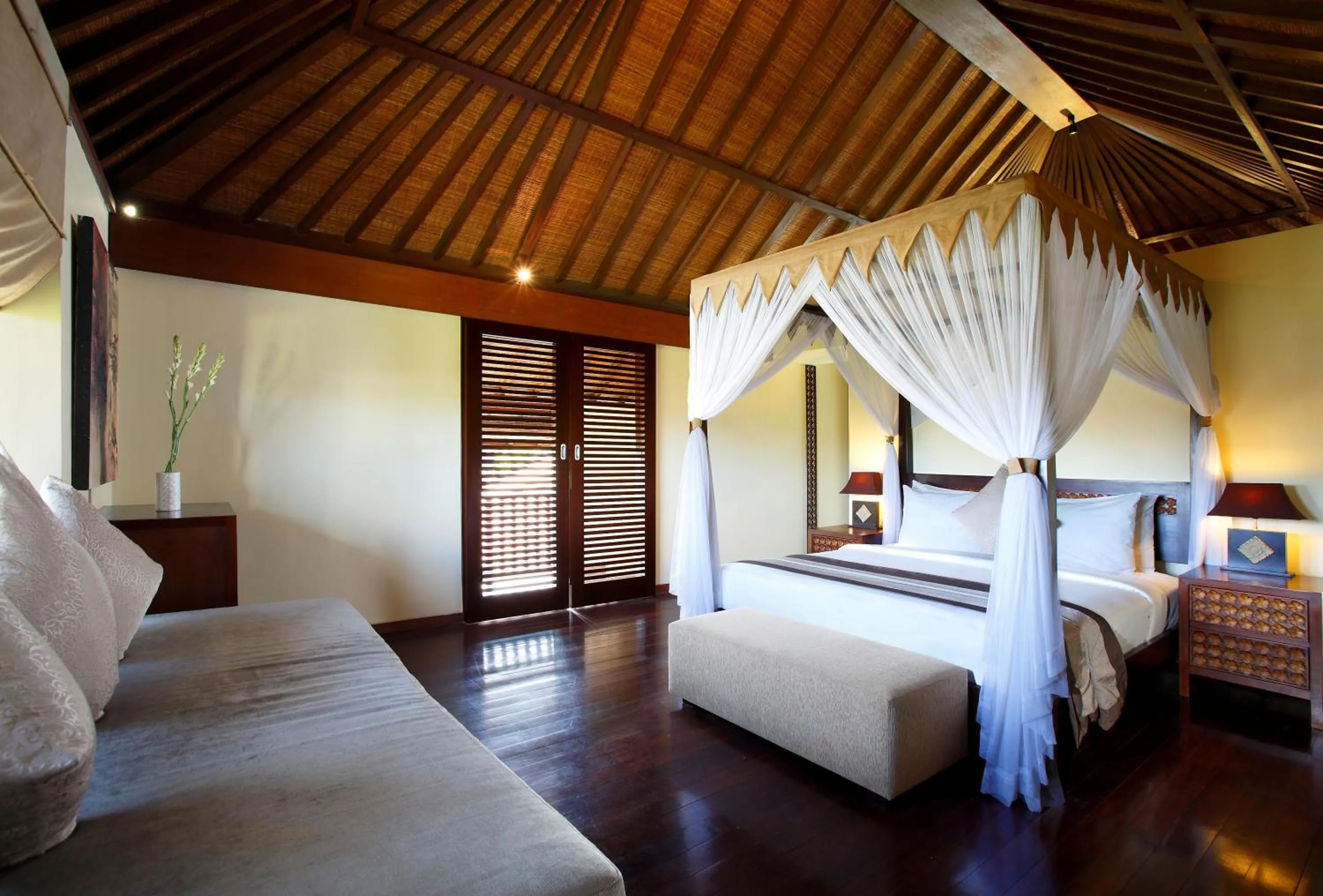 Bed in Lalasa Villas Canggu