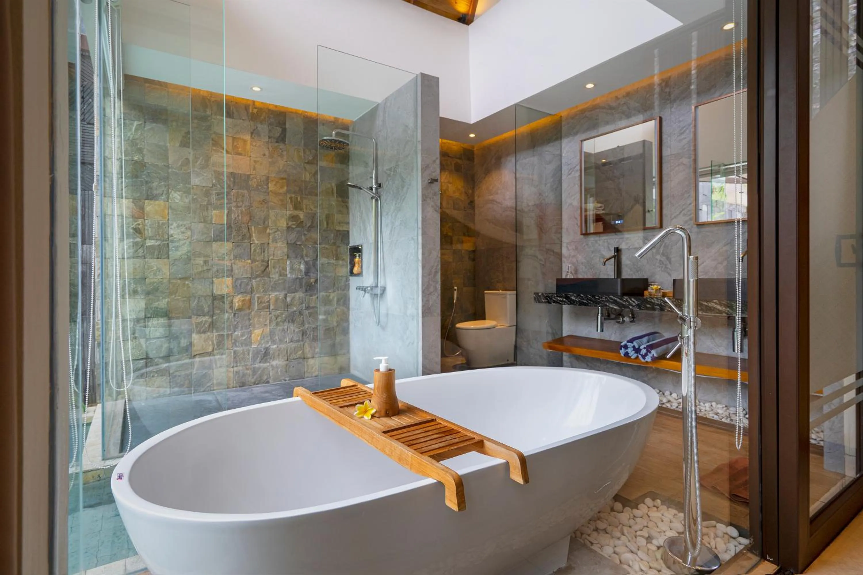 Bath in Lalasa Villas Canggu