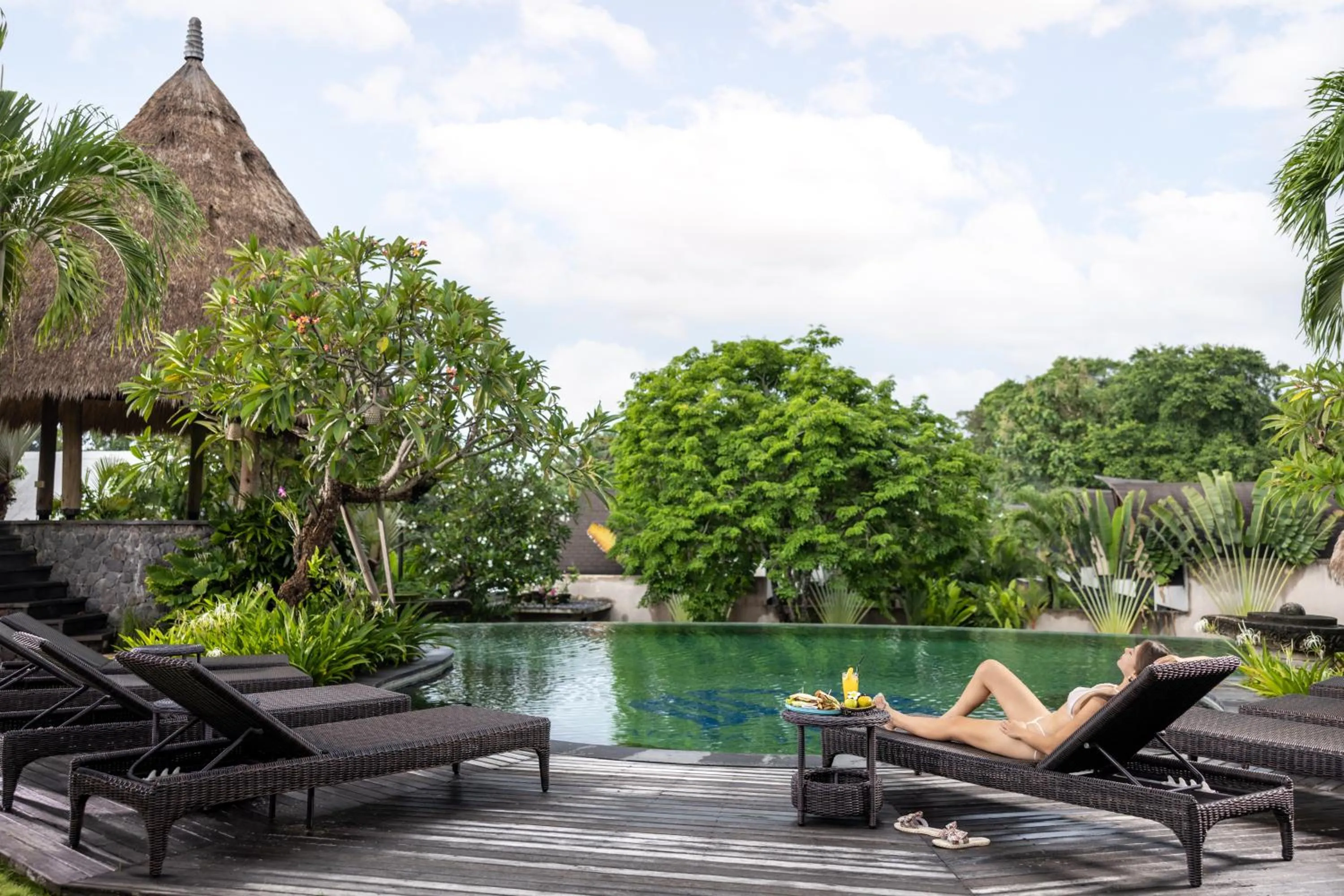 Swimming pool in Lalasa Villas Canggu