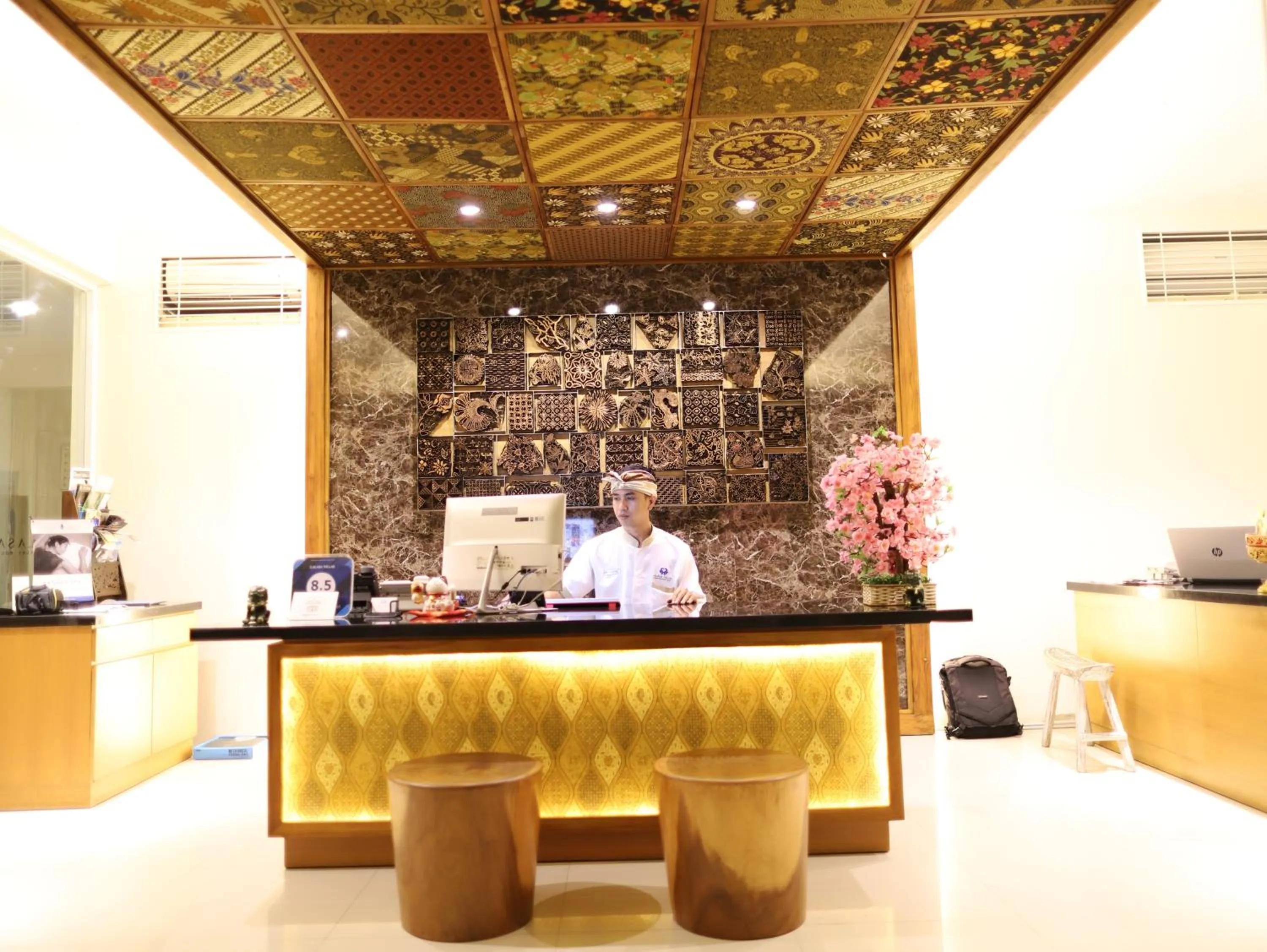 Lobby or reception in Lalasa Villas Canggu