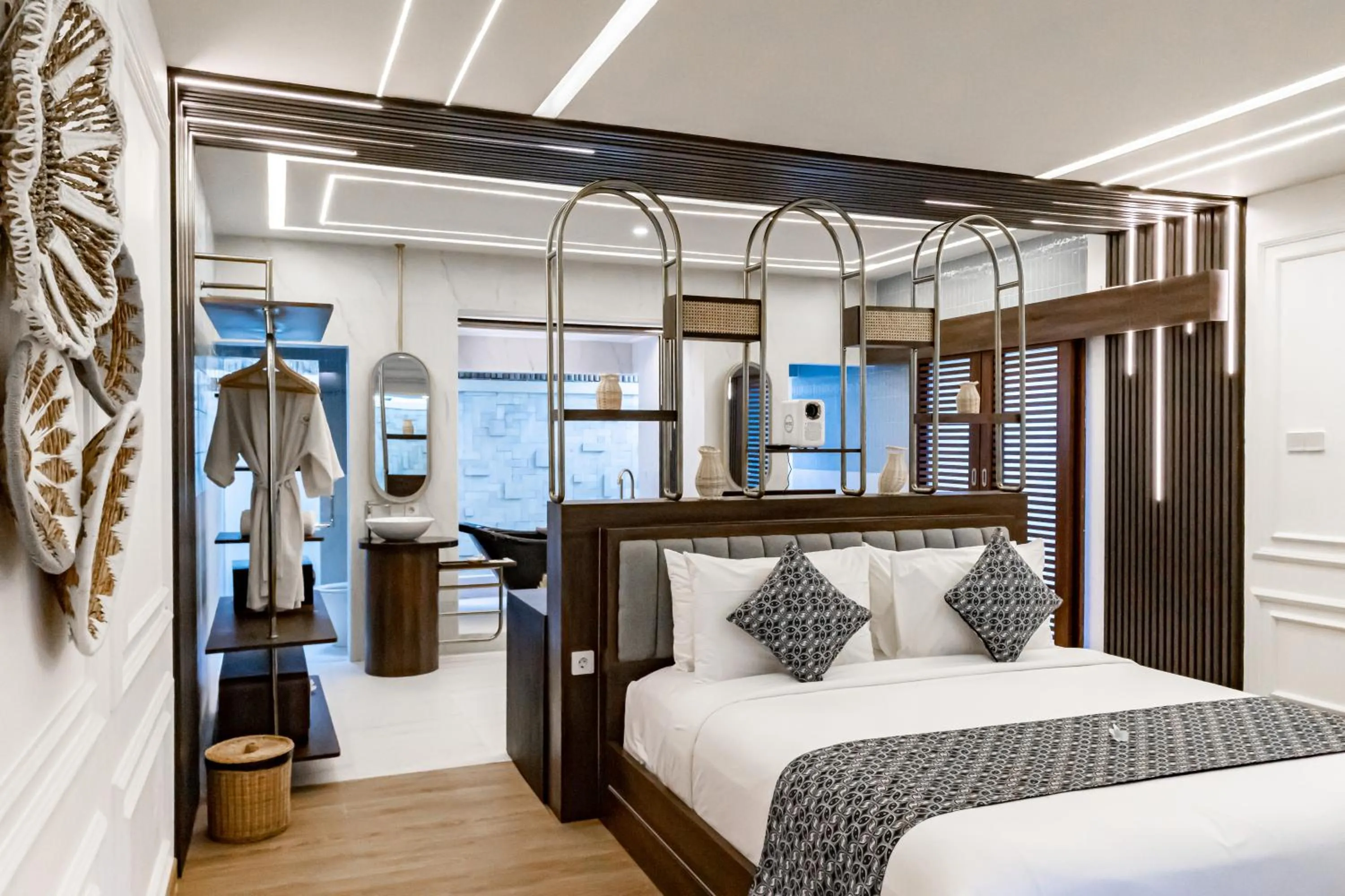 Bedroom, Bed in Lalasa Villas Canggu