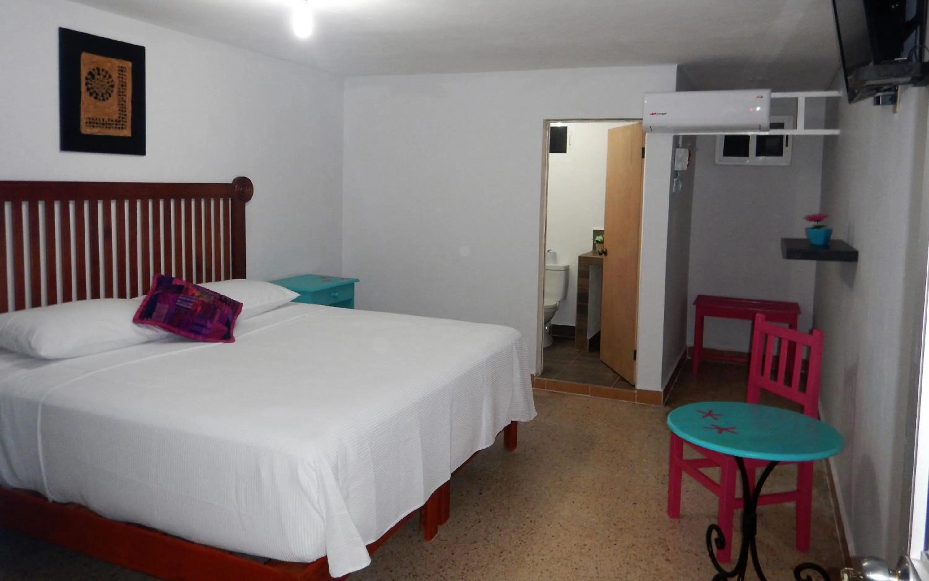 Bedroom, Bed in Blue Coconut Cancun Hotel