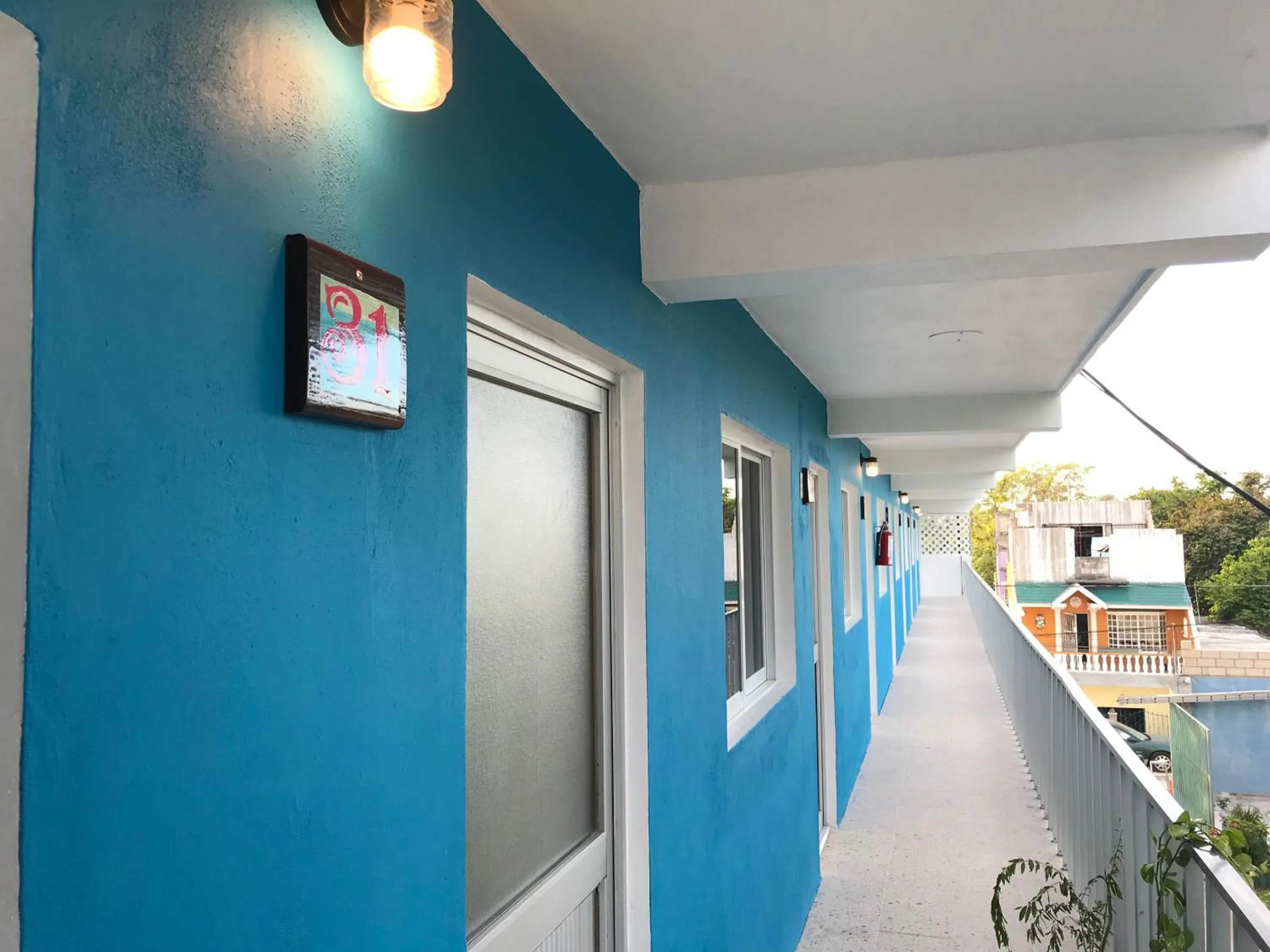 Property building in Blue Coconut Cancun Hotel