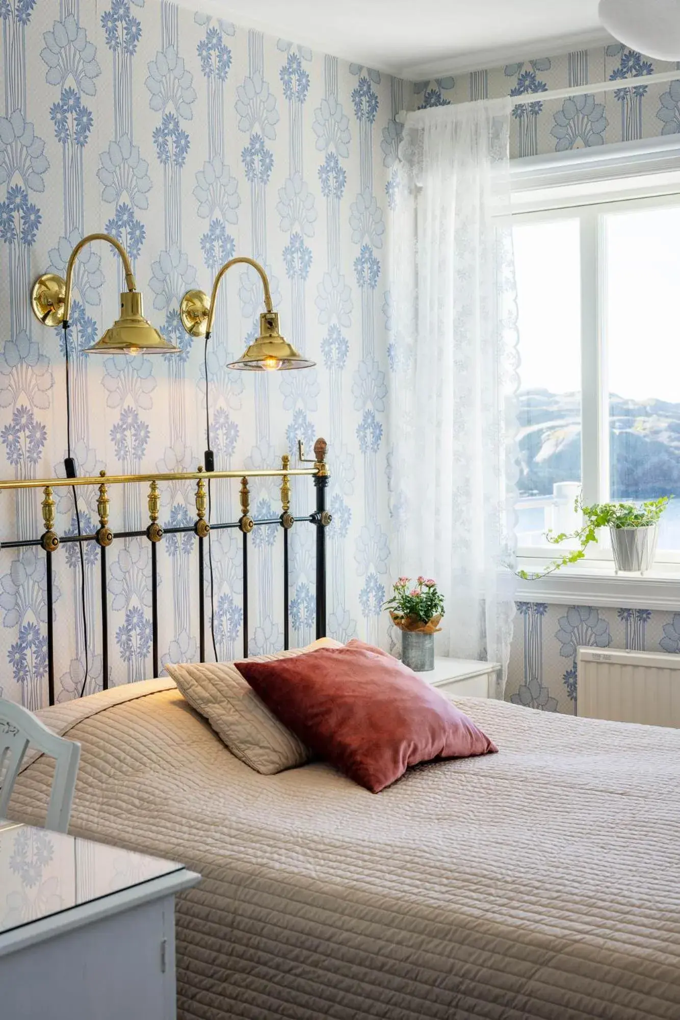 Double Room with Sea View - single occupancy in Strandvillan Hotell och Bed & Breakfast Double Room with Sea View - single occupancy in Strandvillan Hotell och Bed & Breakfast