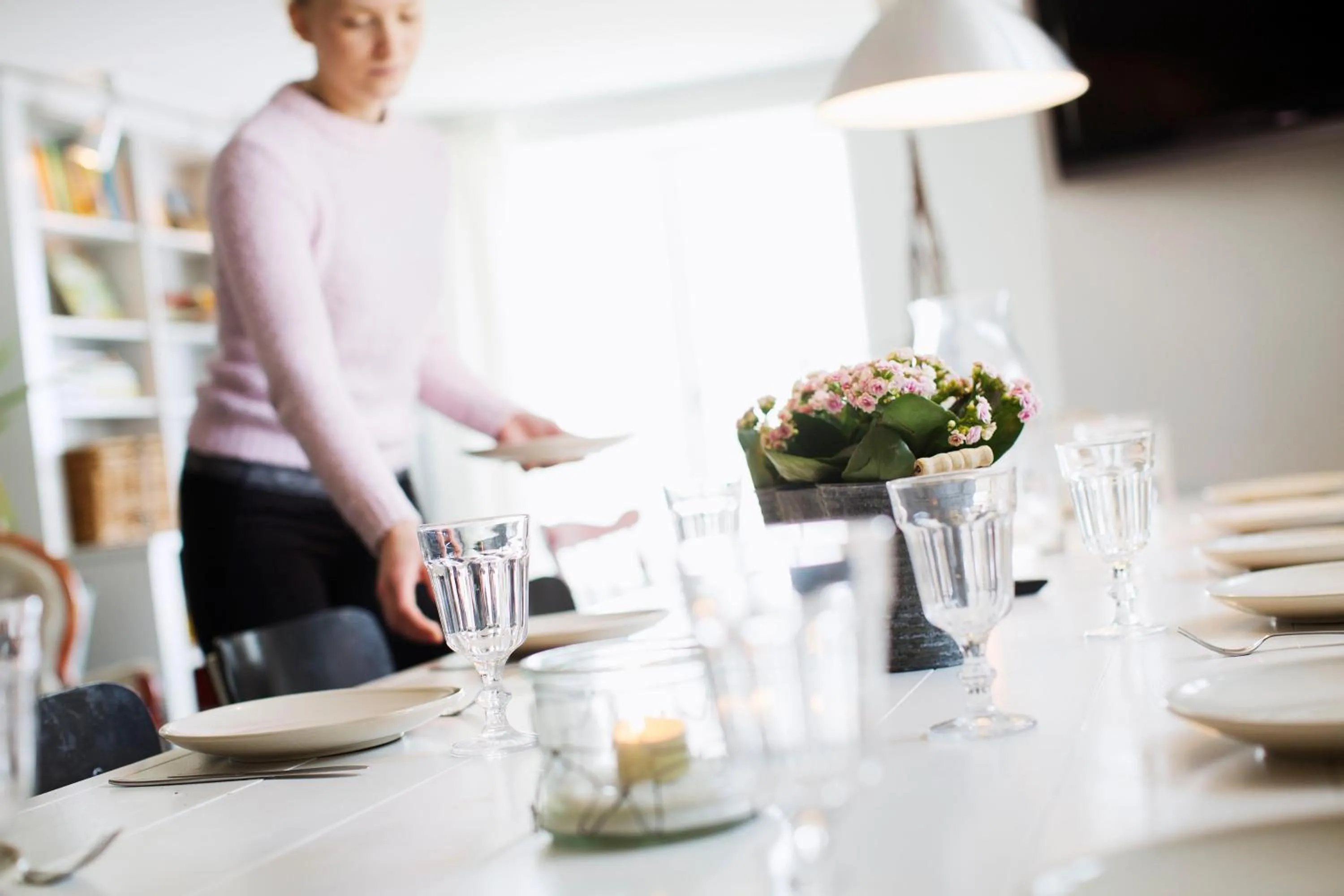 Breakfast in Strandvillan Hotell och Bed & Breakfast