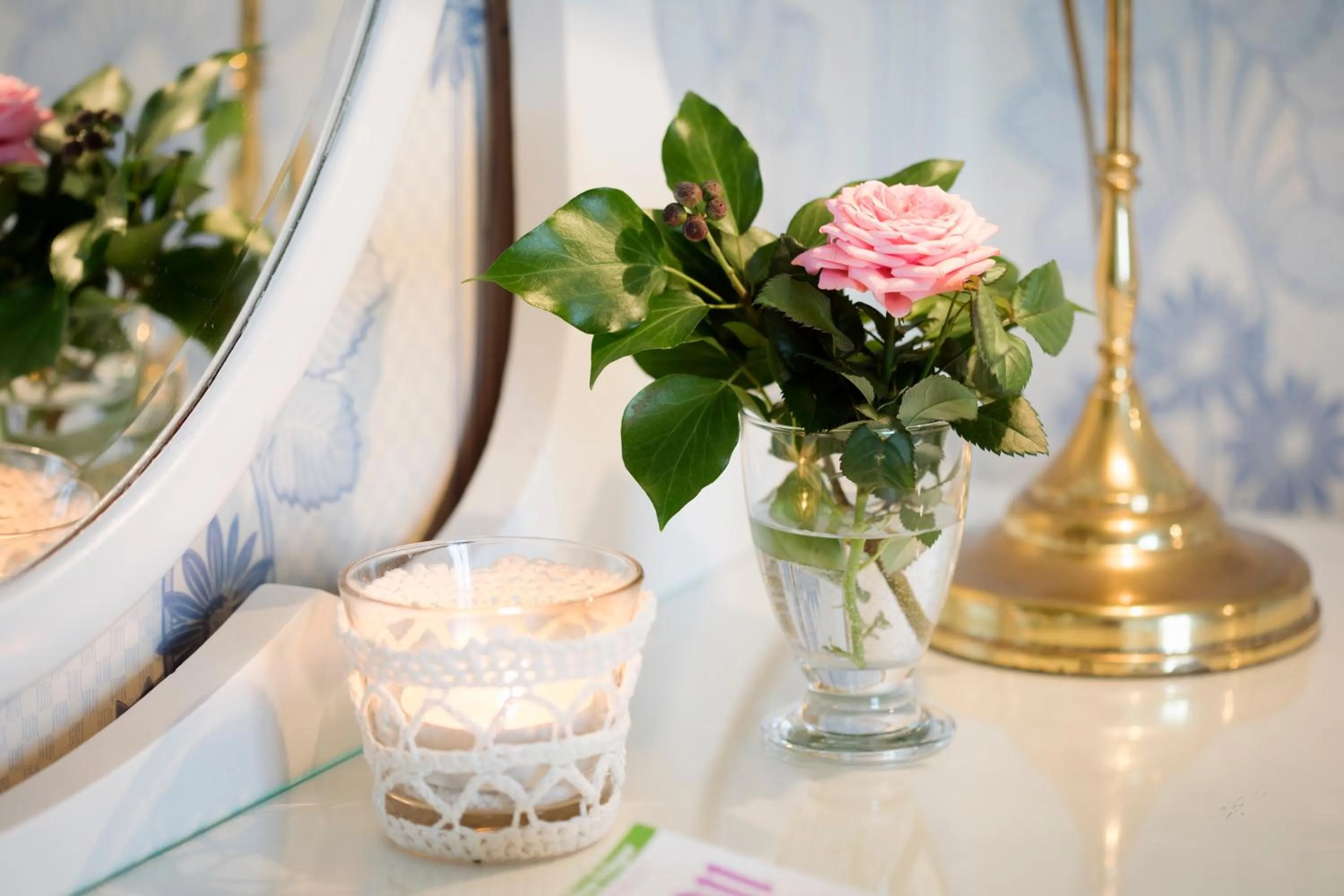 Decorative detail in Strandvillan Hotell och Bed & Breakfast