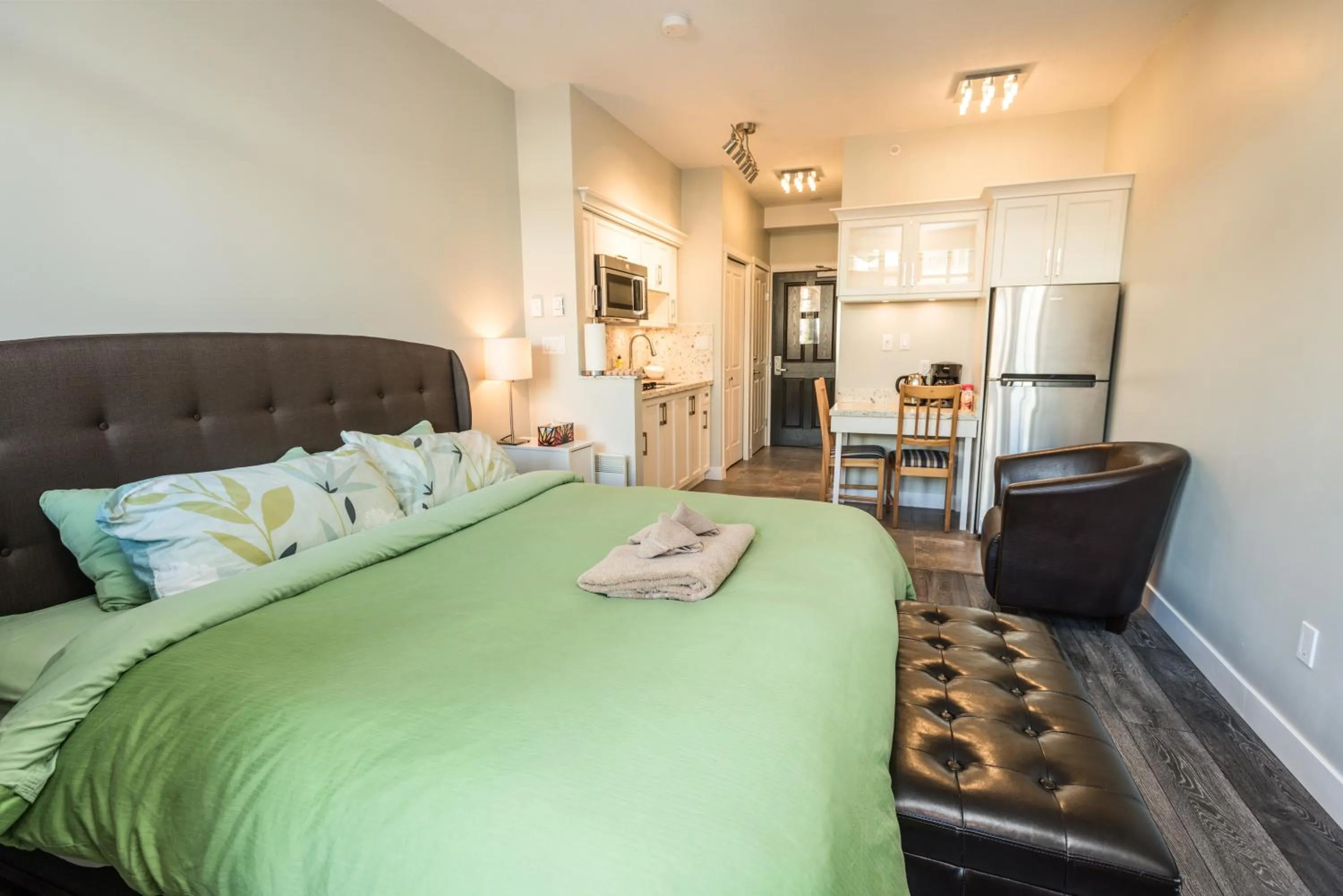 Bed in Alpenglow Lodge by Bill