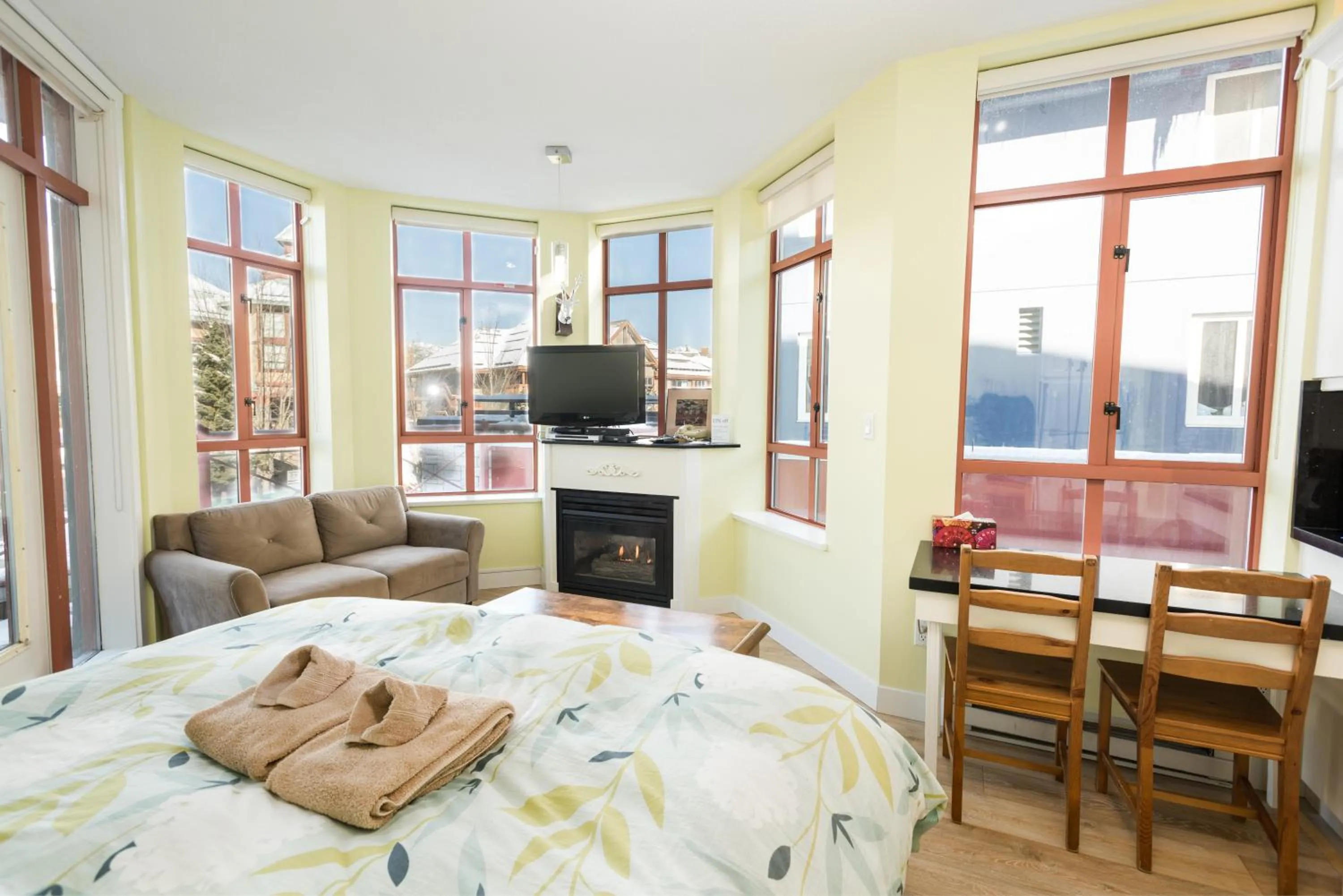 Bed in Alpenglow Lodge by Bill