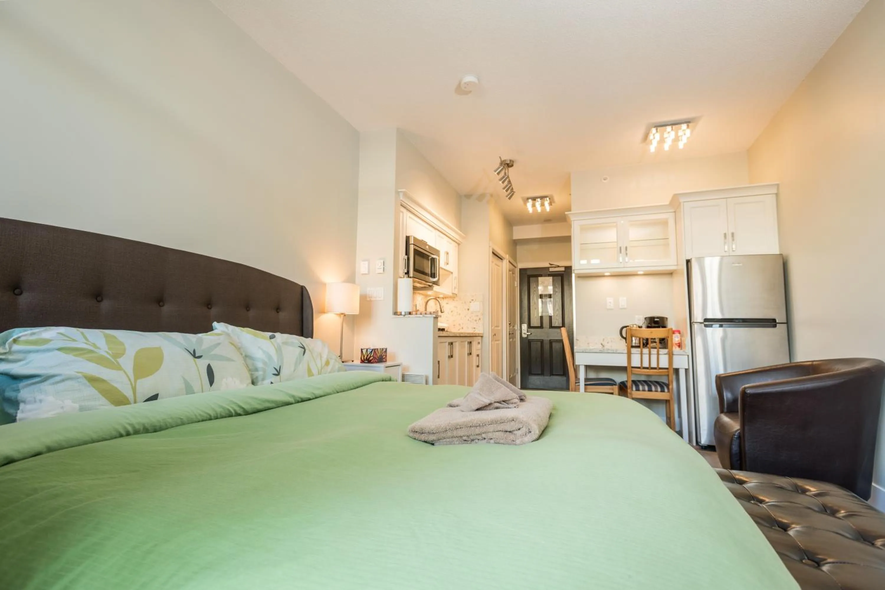 Bed in Alpenglow Lodge by Bill