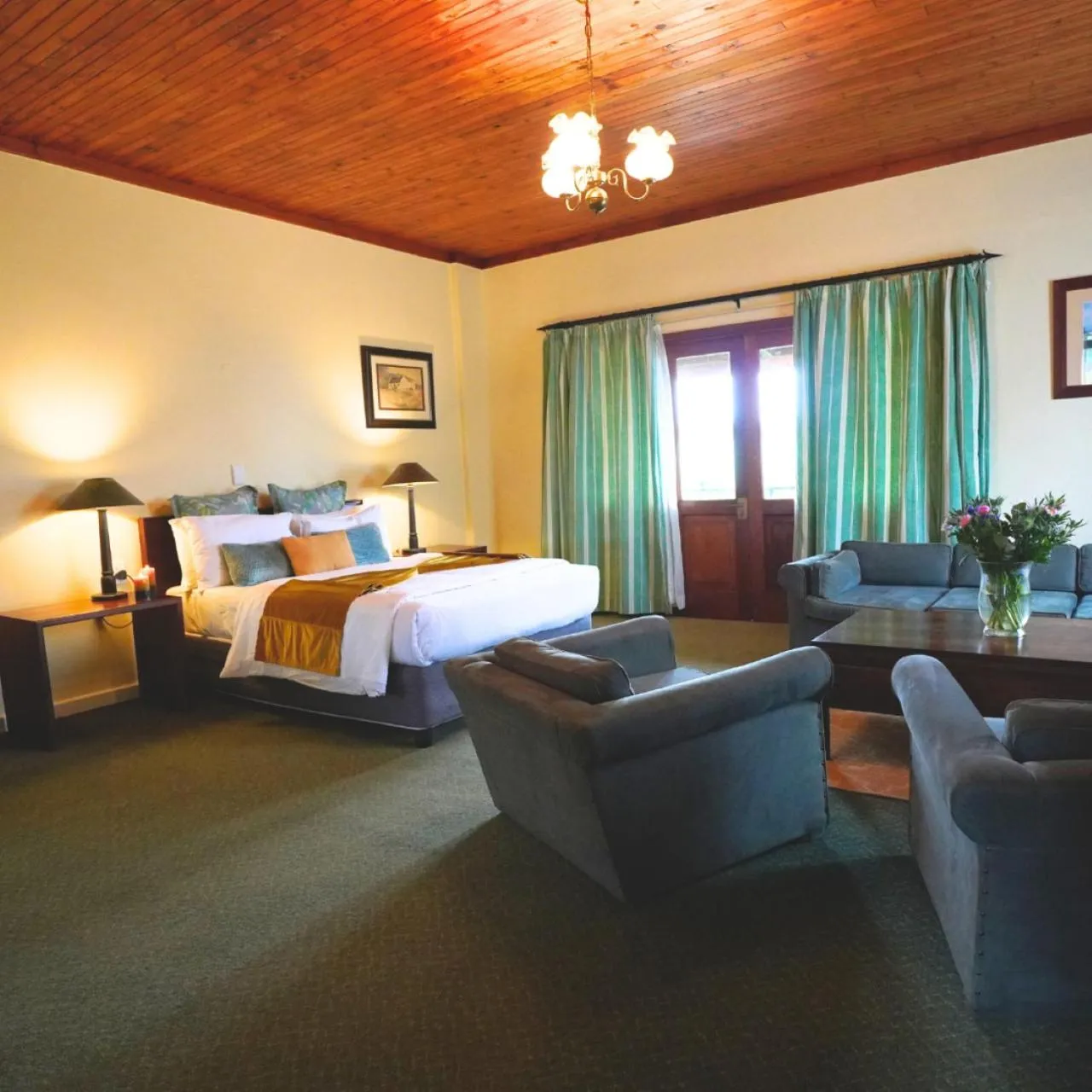 Bed in Magoebaskloof Hotel