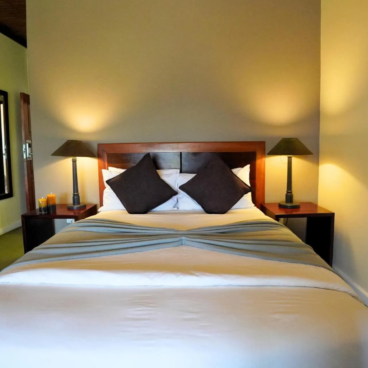 Bed in Magoebaskloof Hotel